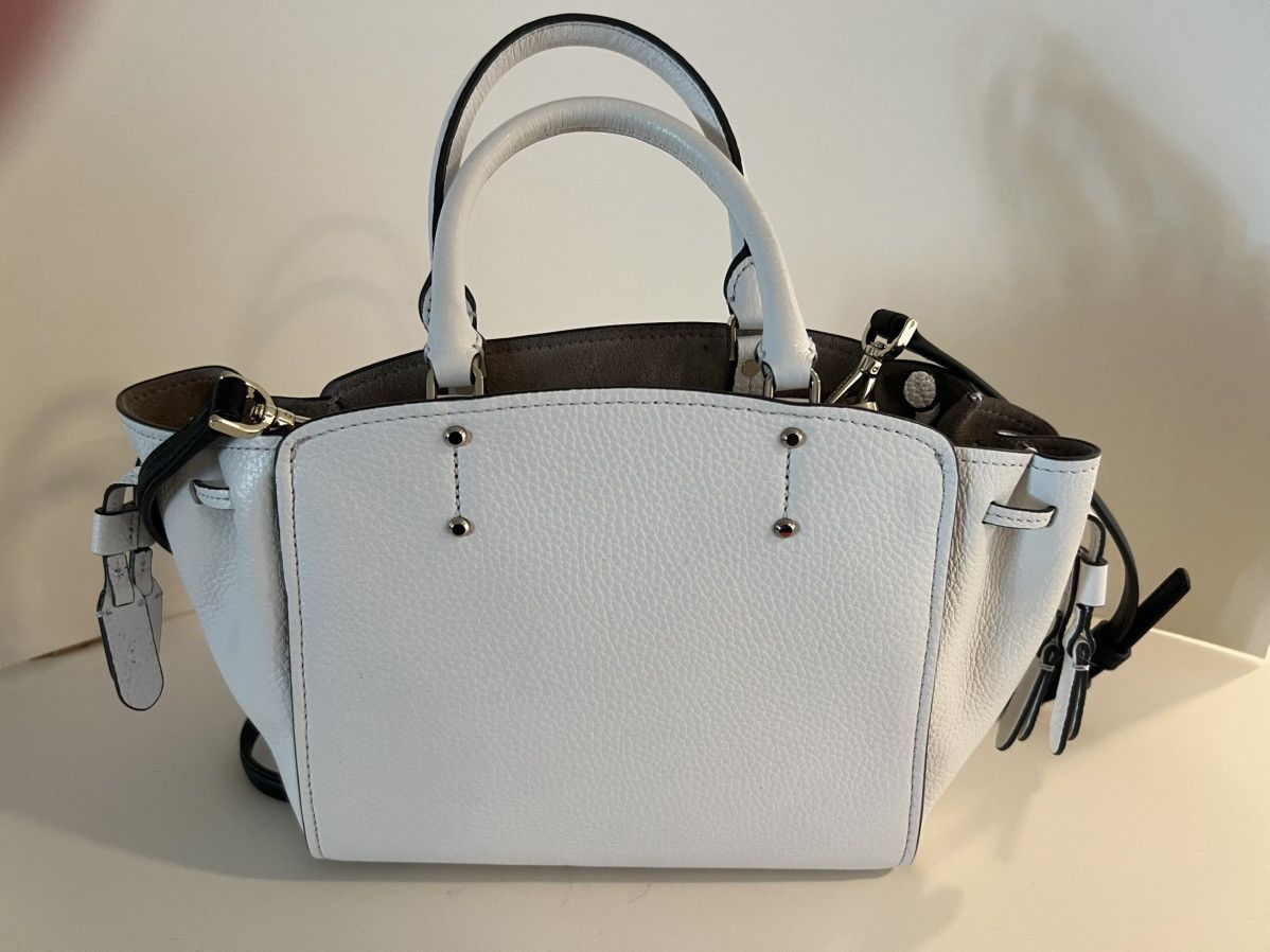 Kate Spade *** NEW*** Kate Spade White Tegan Satchel Leather Crossbody Size ONE SIZE - 3 Thumbnail