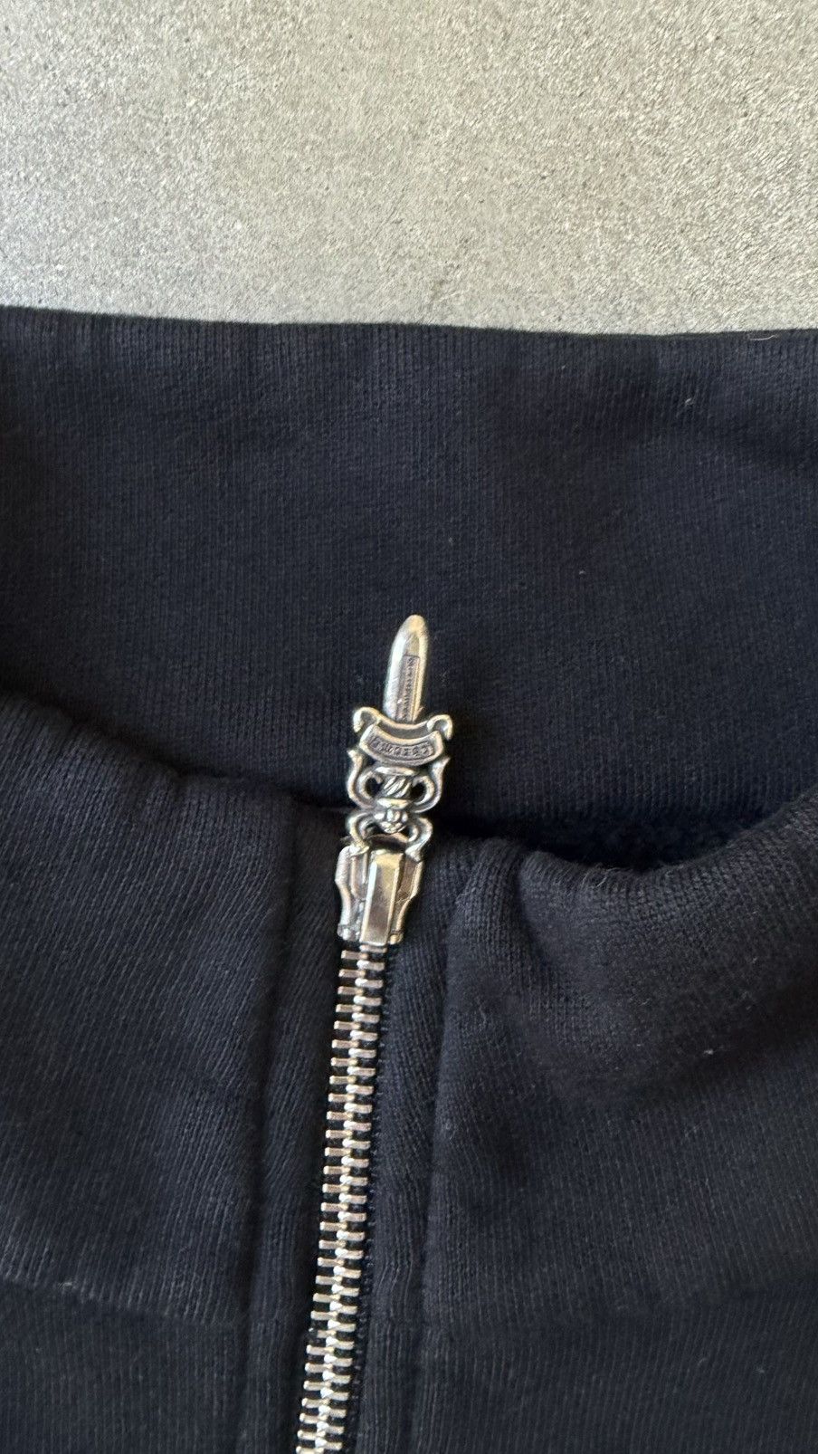 Chrome Hearts RARE!Chrome Hearts Cross Patch Quarter Zip Sweatshirt Size US M / EU 48-50 / 2 - 7 Thumbnail