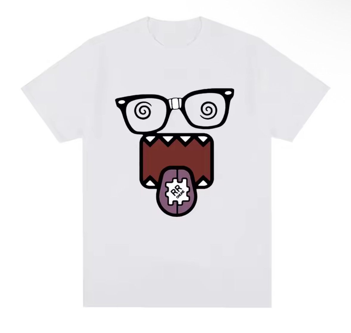 Japanese Brand Y2K Streetwear Anime Domo Kun Print White T-Shirt Size US S / EU 44-46 / 1 - 1 Thumbnail