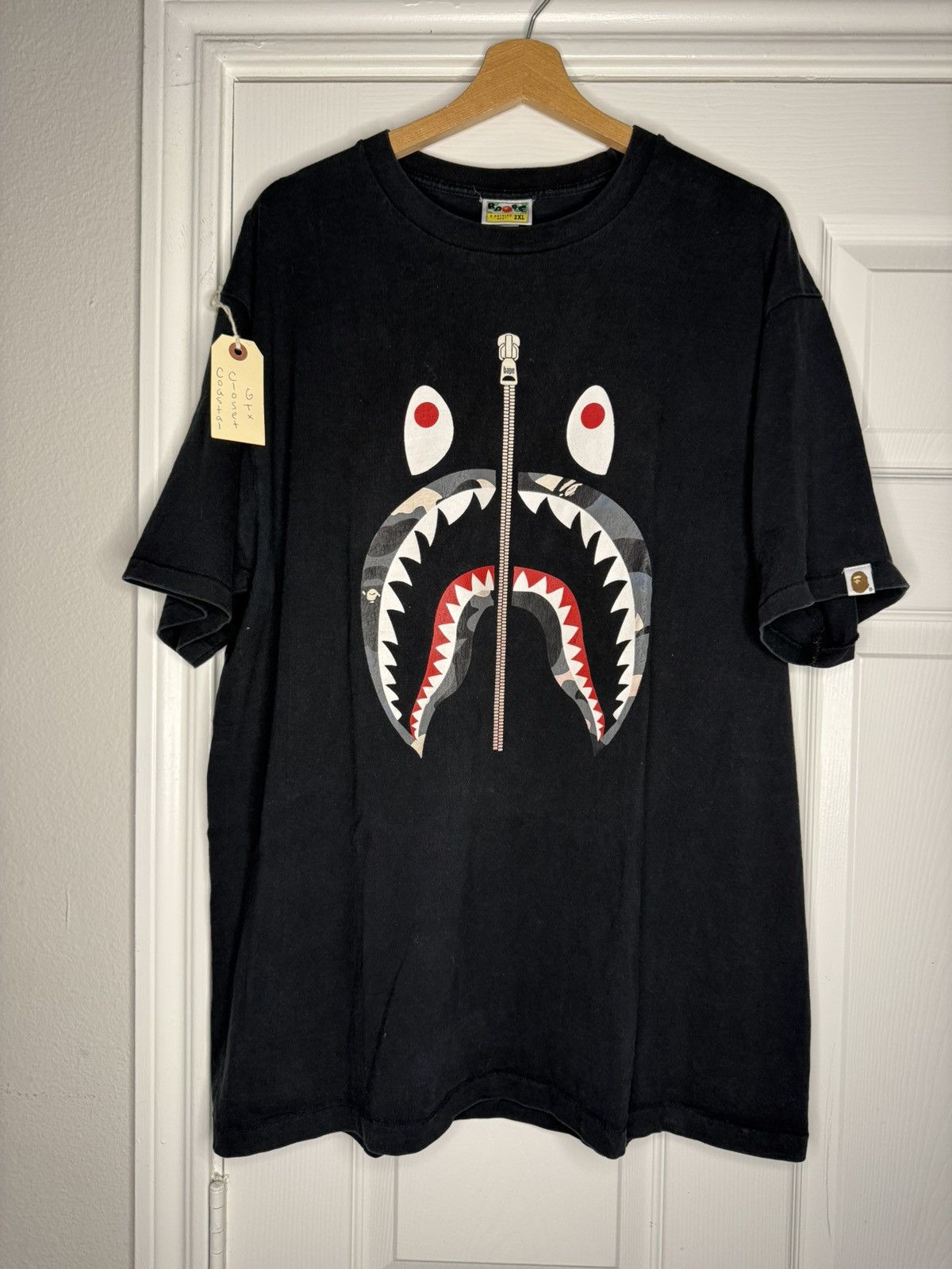 Bape Bape shark tee size xxl Size US XXL / EU 58 / 5 - 1 Thumbnail