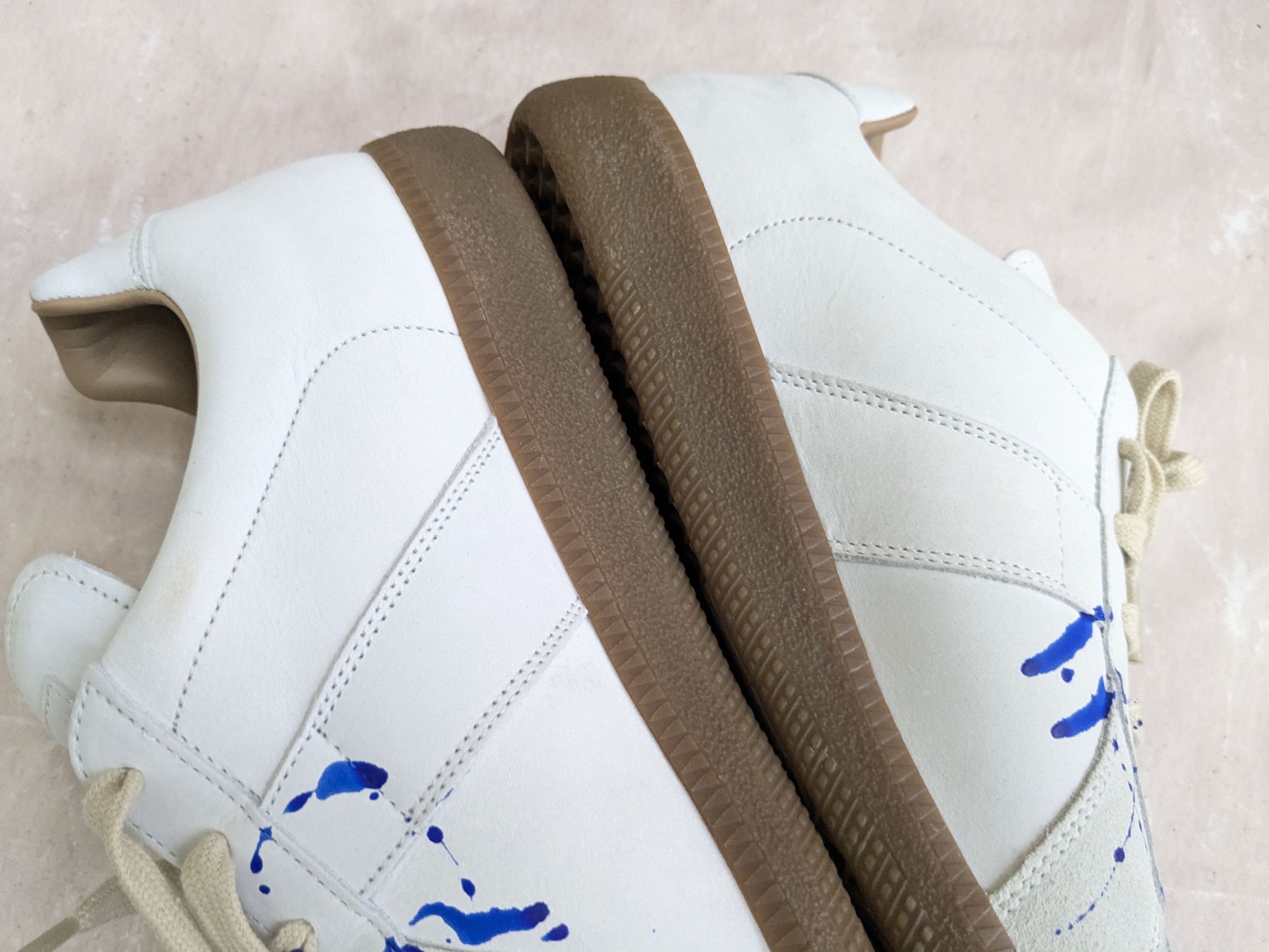 Maison Margiela GAT Replica Paint Splatter Blue 10 43