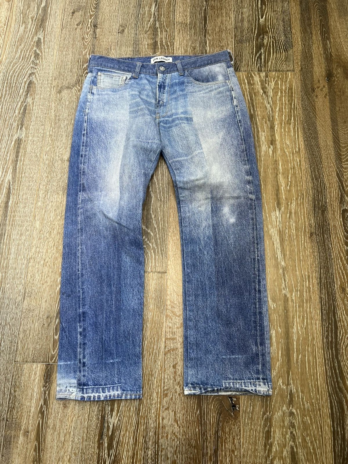 Our Legacy Our legacy digital dual denim third cut jeans Size US 32 / EU 48 - 1 Thumbnail