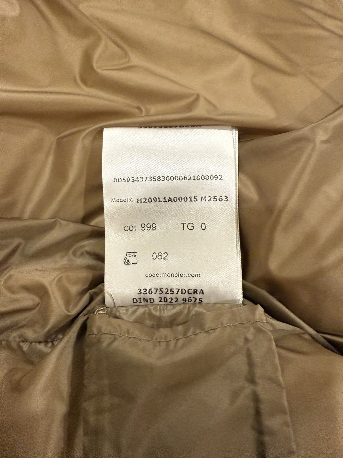 Moncler × Palm Angels RODMAN DOWN GILET MONCLER X PALM ANGELS Size US XS / EU 42 / 0 - 11 Thumbnail