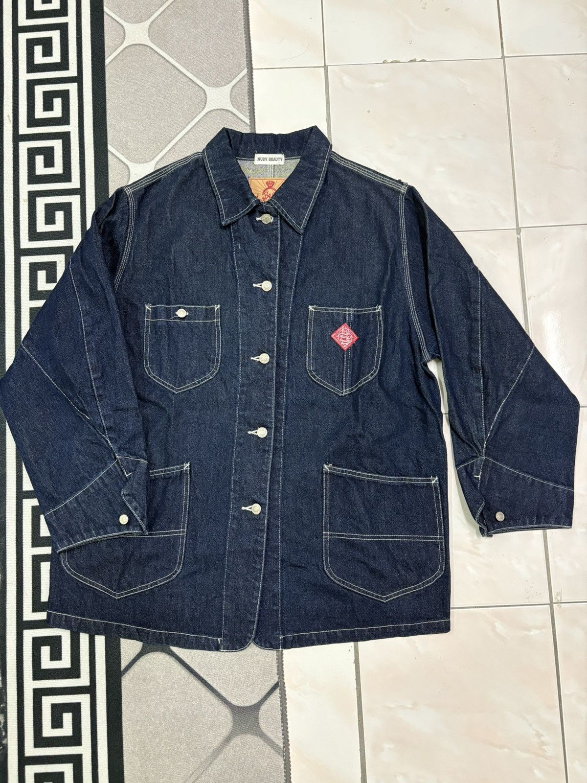 Other Jacket jean / nudy beauty / denim Size US L / EU 52-54 / 3 - 1 Thumbnail
