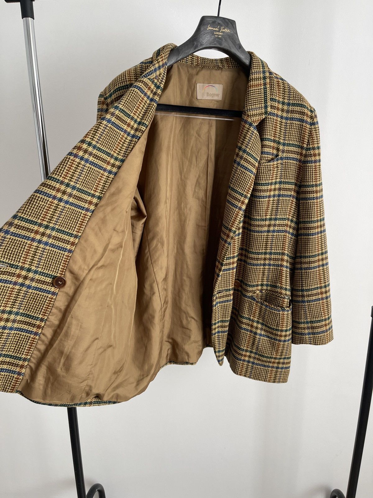 Bogner 🔥Bogner woman wool blazer tweed classic jacket Size XXL / US 16-18 / IT 52-54 - 5 Thumbnail