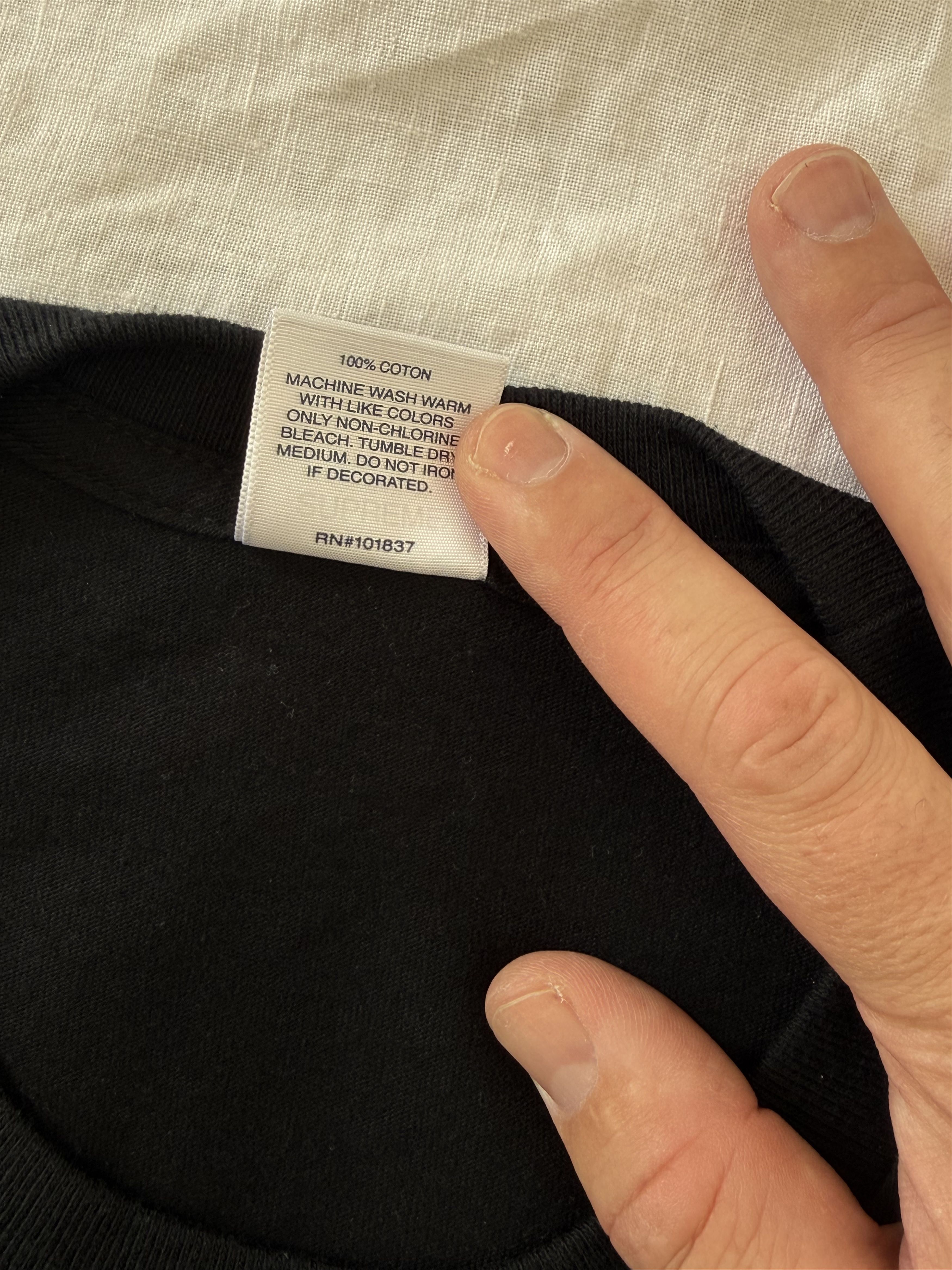 Supreme Supreme Chair Tee - Black - SS18 Size US XL / EU 56 / 4 - 4 Thumbnail