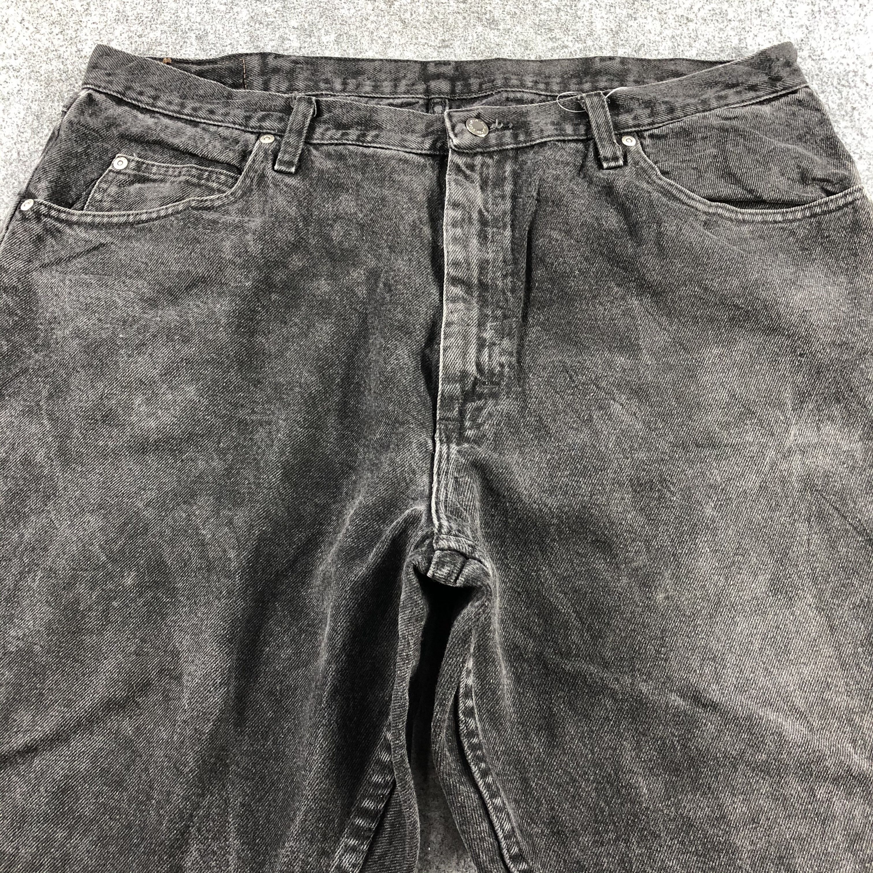 Vintage Vintage Faded Black Wrangler Jeans-J2330 Size US 39 - 3 Thumbnail