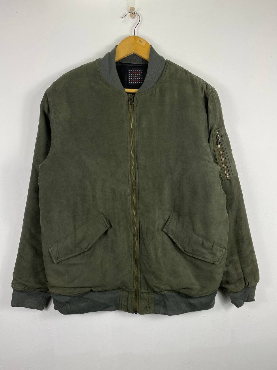 Japanese Brand sense of place velvet bomber jacket nice design Size US M / EU 48-50 / 2 - 1 Thumbnail