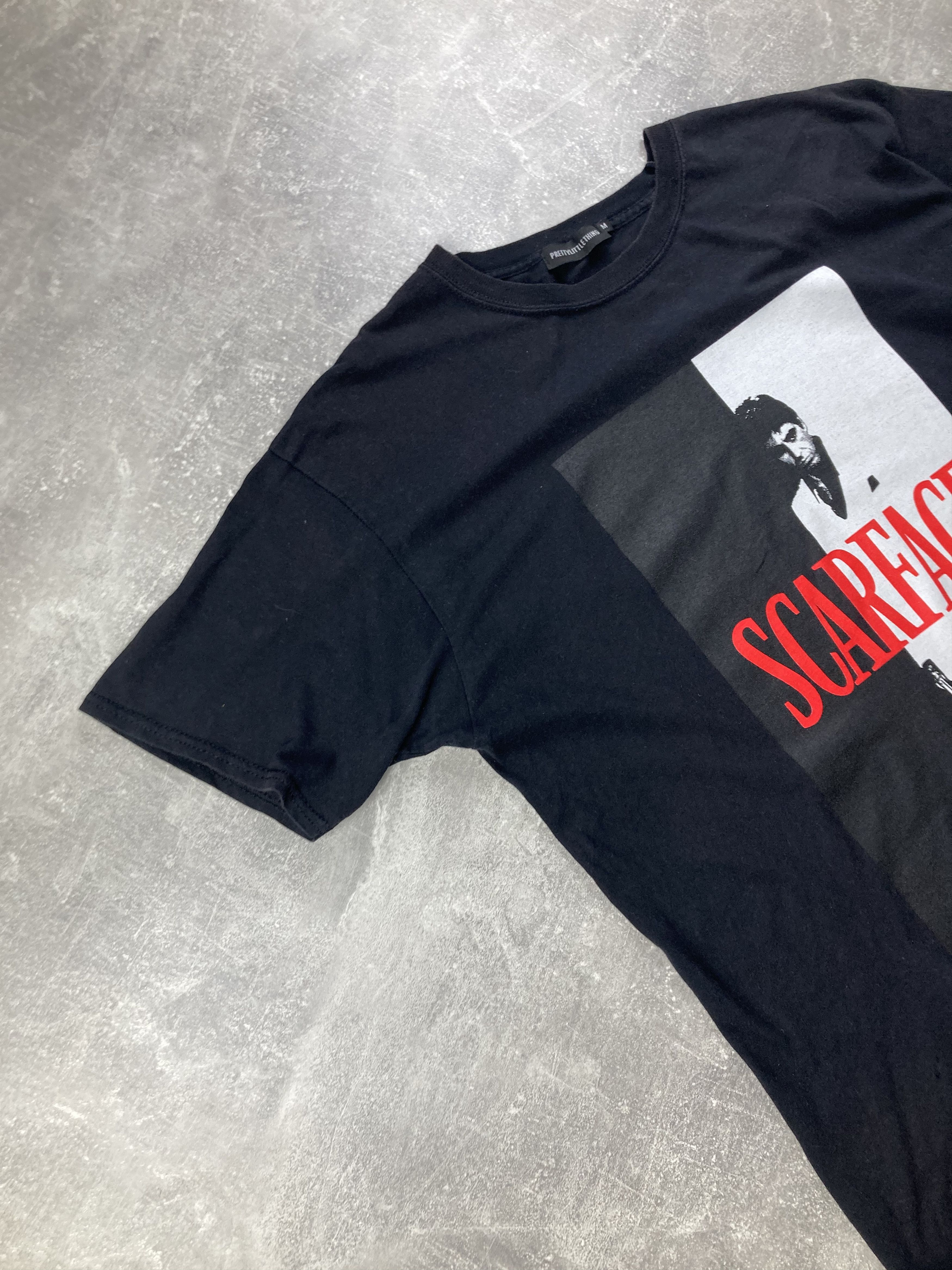 Band Tees Scarface supreme style movie merch black/white tee Size US M / EU 48-50 / 2 - 5 Thumbnail