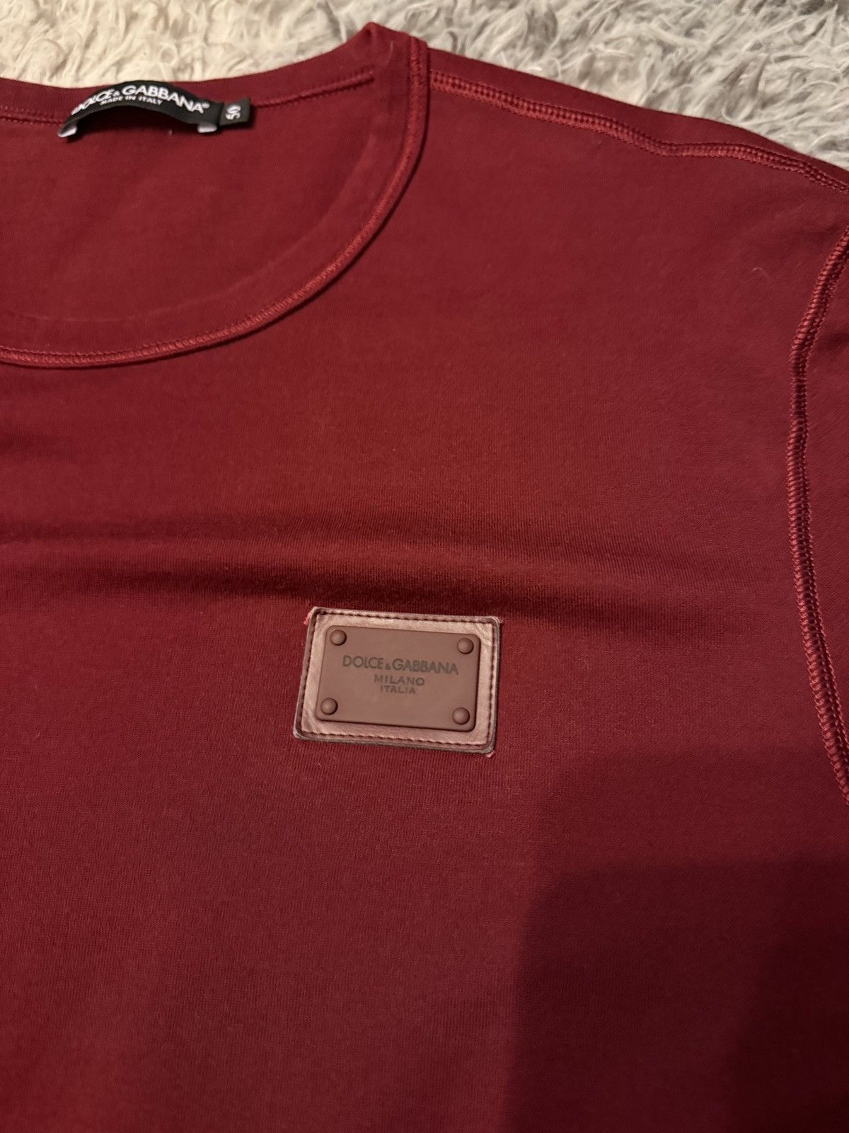 Dolce & Gabbana logo badge tee Size US M / EU 48-50 / 2 - 2 Thumbnail