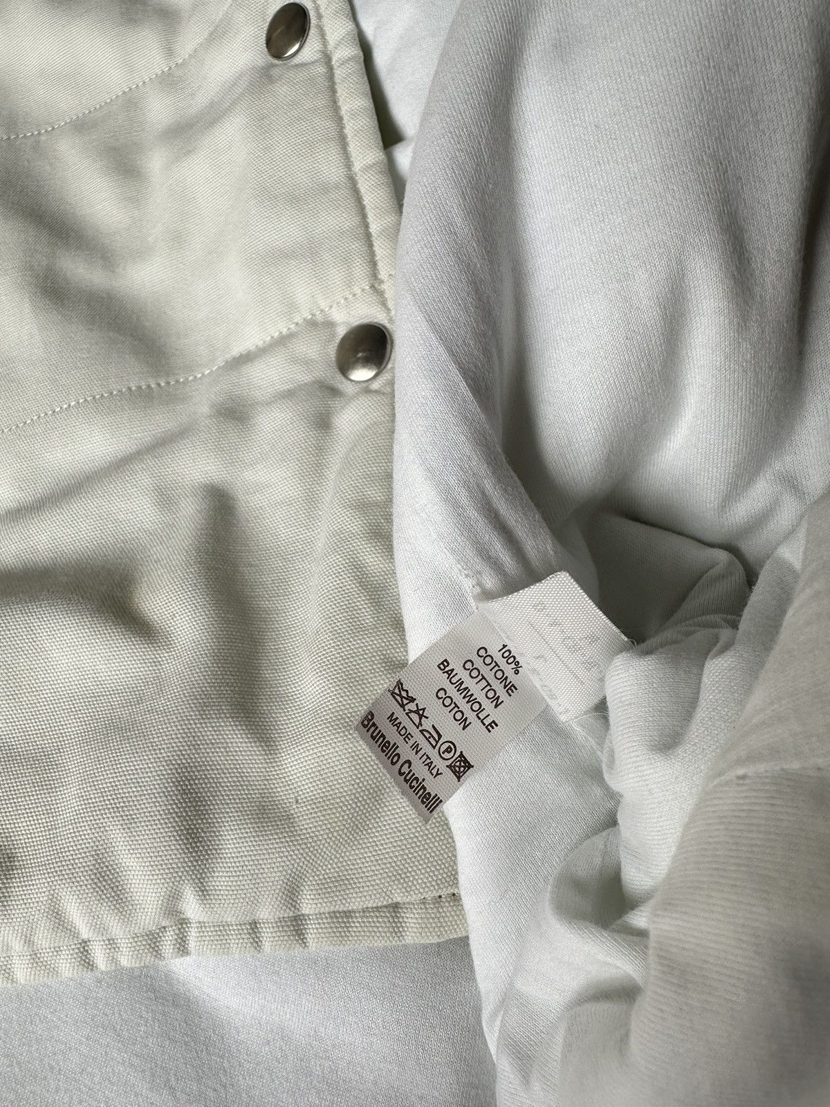 Brunello Cucinelli Vintage BRUNELLO CUCINELLI Cotton Women’s Vest Jacket Gilet Size L / US 10 / IT 46 - 17 Thumbnail