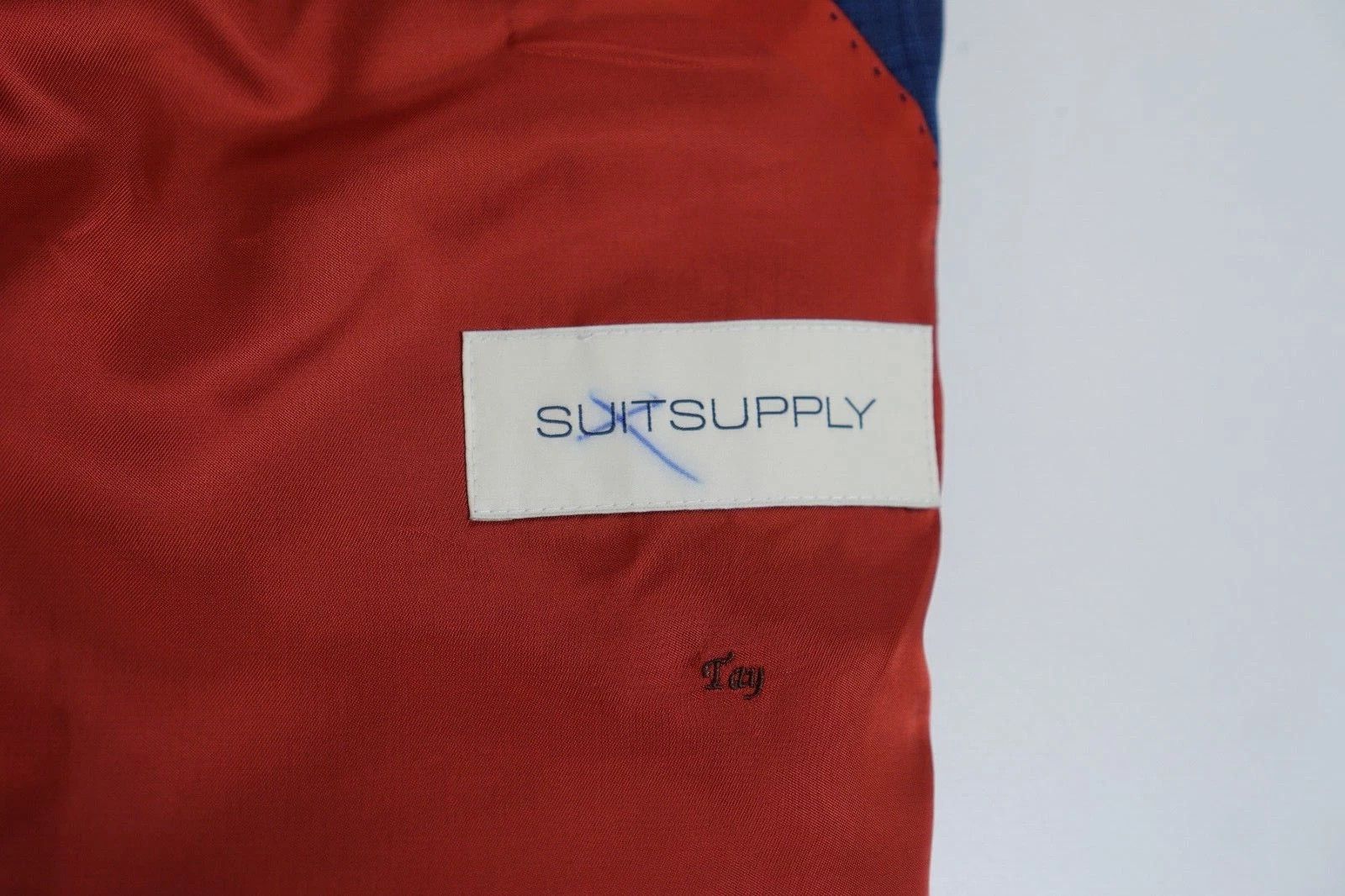 Suitsupply Men Suitsupply Blazer La Spalla Blue Carlo Barbera UK/US56S Size 54L - 4 Thumbnail