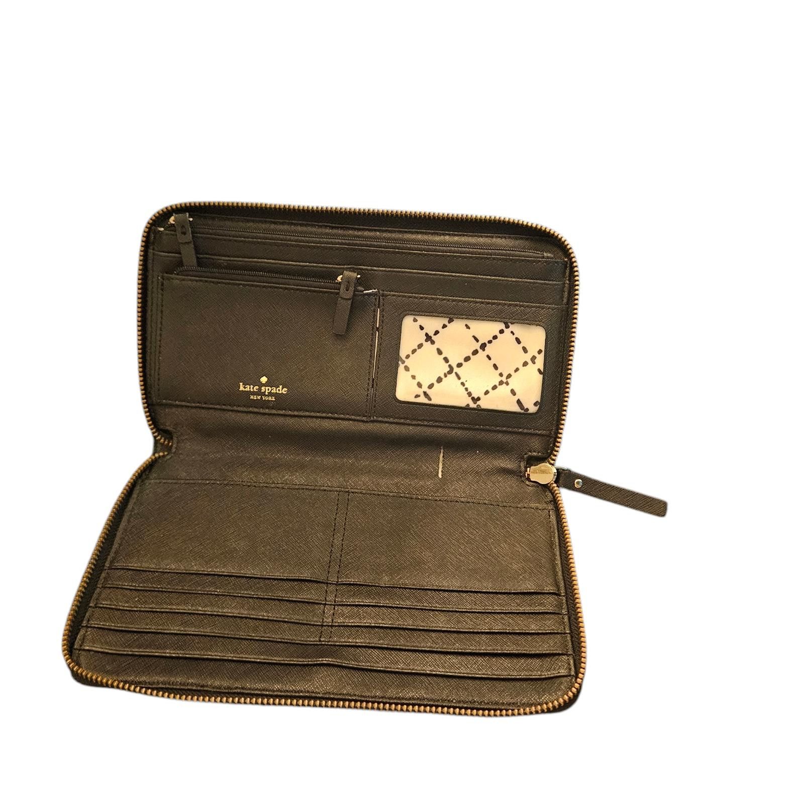 Designer Kate Spade New York Pebbled Leather Zip Wallet Size ONE SIZE - 5 Thumbnail