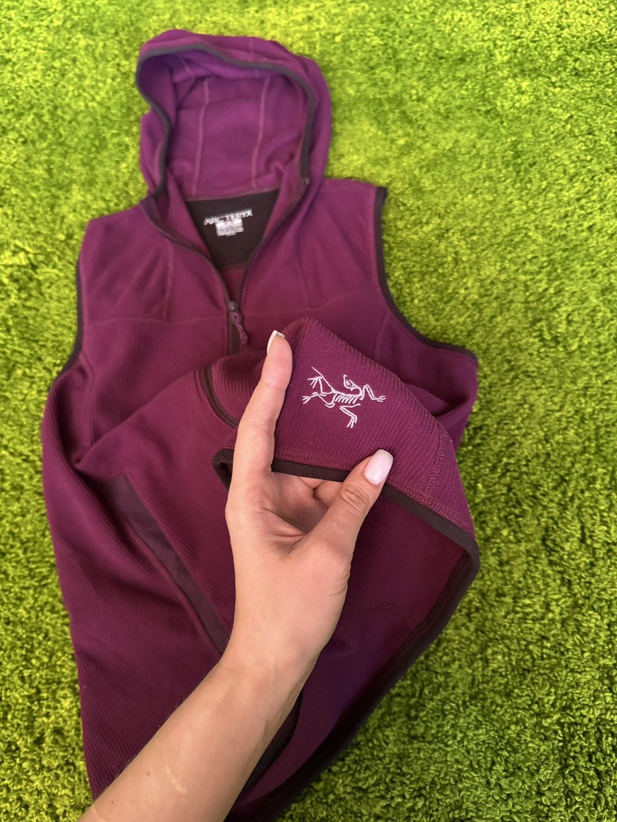 Arc'teryx × Polartec Arc’teryx gorpcore style fleece vest hoodie Size M / US 6-8 / IT 42-44 - 2 Thumbnail