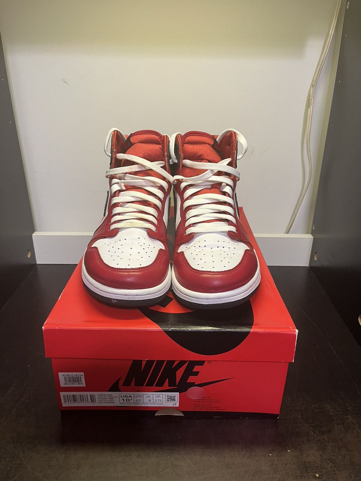Jordan Brand Jordan 1 Satin Snake Chicago Women’s 10.5 Men’s 9 CD0461-601 Size US 9 / EU 42 - 5 Thumbnail