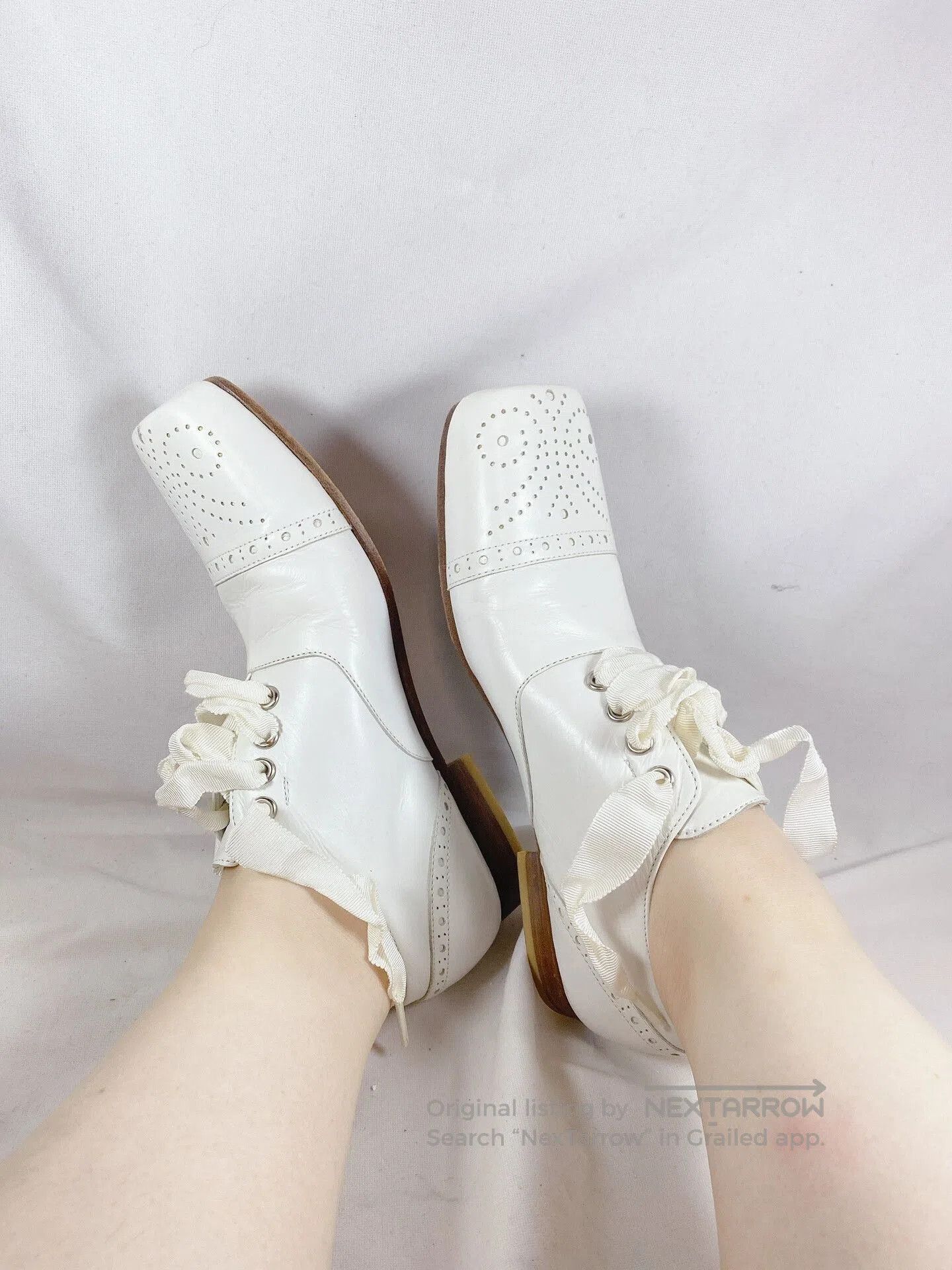 Tricot Comme des Garcons Tricot Comme des Garçons White Lace. Size US 6 / IT 36 - 4 Thumbnail