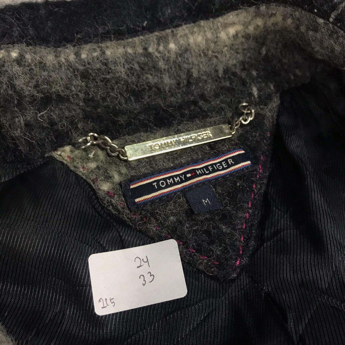Japanese Brand × Tommy Hilfiger TOMMY HILFIGER MOHAIR WOOL FLANNEL DESIGN WINTER JACKET Size US M / EU 48-50 / 2 - 12 Thumbnail
