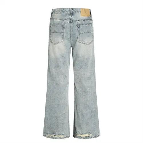 Japanese Brand × Jean American retro ripped washed flared jeans y2k Size US 32 / EU 48 - 3 Thumbnail