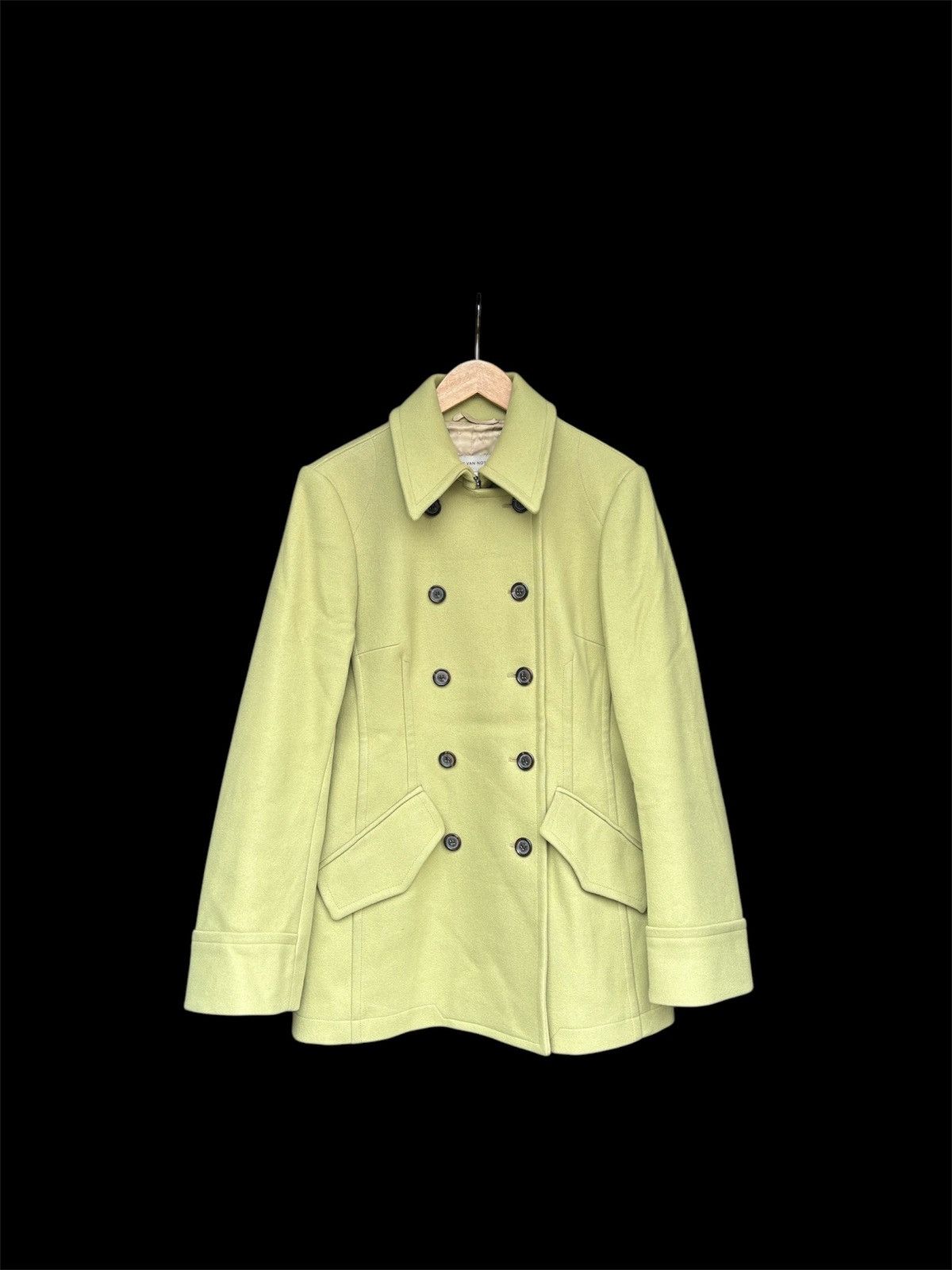 Vintage Dries Van Noten double breasted coat runway A/W 1996