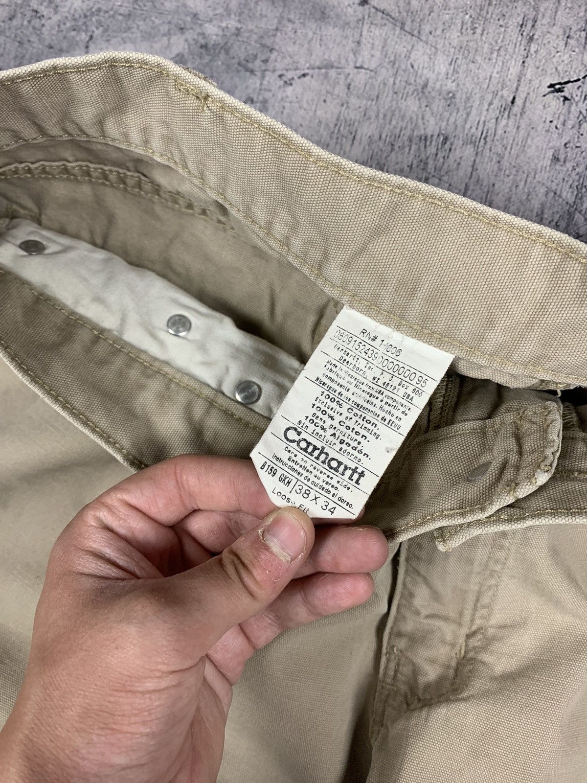 Carhartt Vintage Carhartt Loose Fit Carpenter Jeans 38x34 B159 GKH Size US 38 / EU 54 - 12 Thumbnail