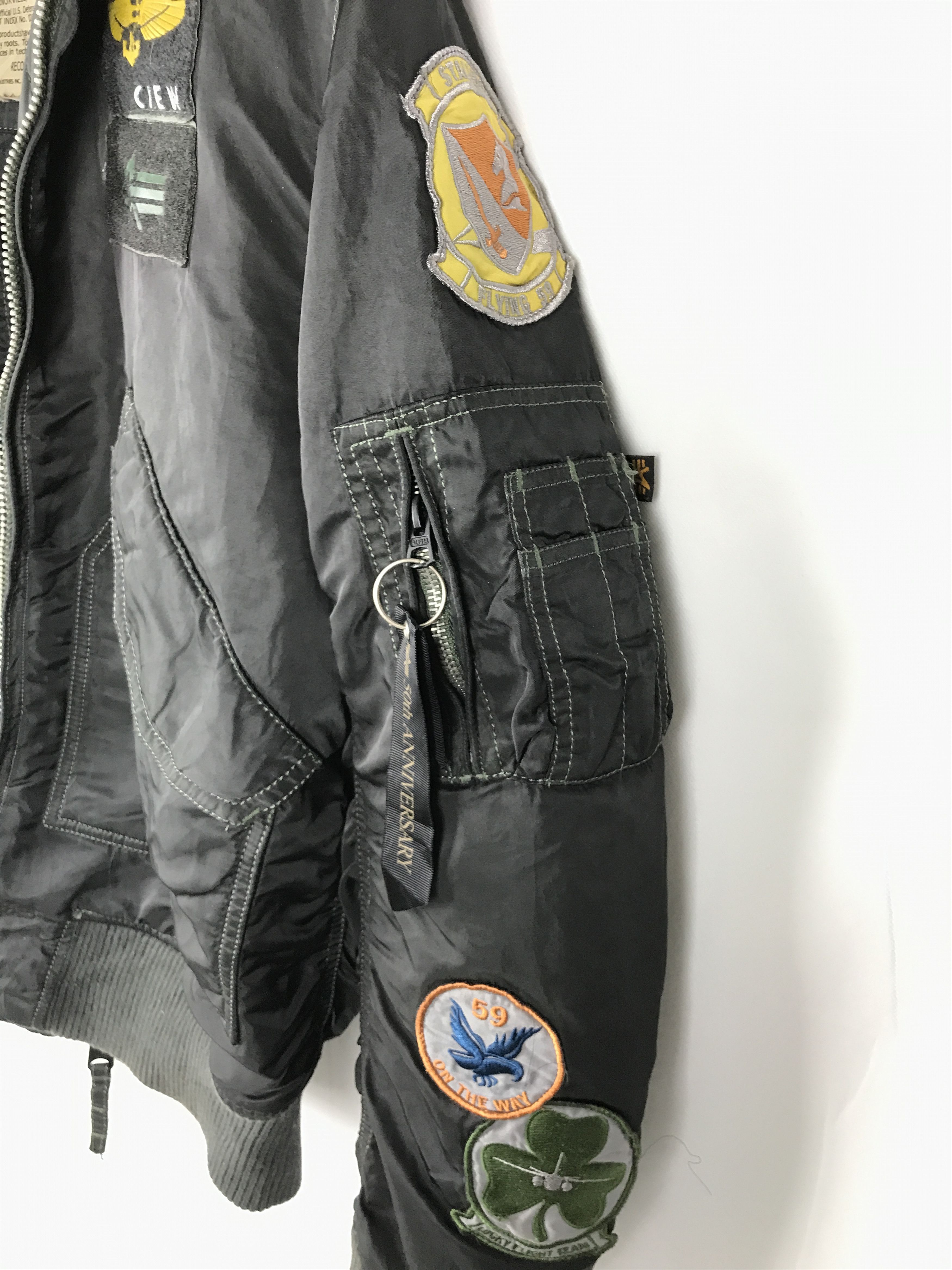 Alpha Industries Vintage Alpha Industries Bomber Flight Jacket Size US M / EU 48-50 / 2 - 5 Thumbnail