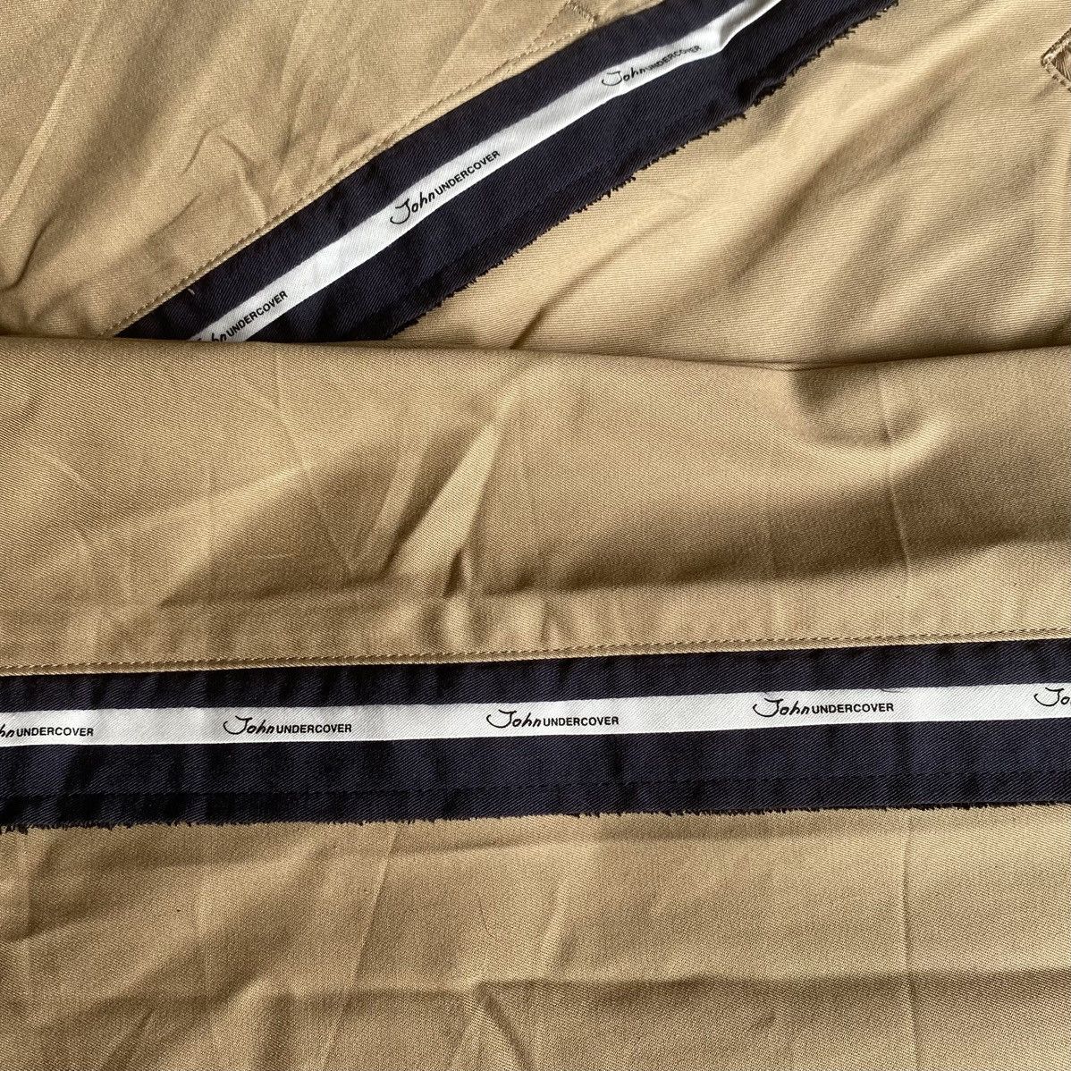 John Undercover × Undercover Side Logo Tape Pants Size US 29 - 7 Thumbnail