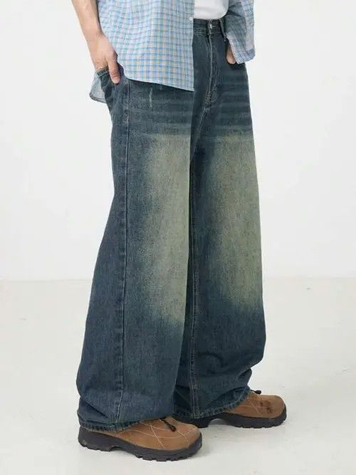 Jean Hitomi x Kouda VIntage Loose Fit Wide Leg Jeans Size US 32 / EU 48 - 2 Thumbnail