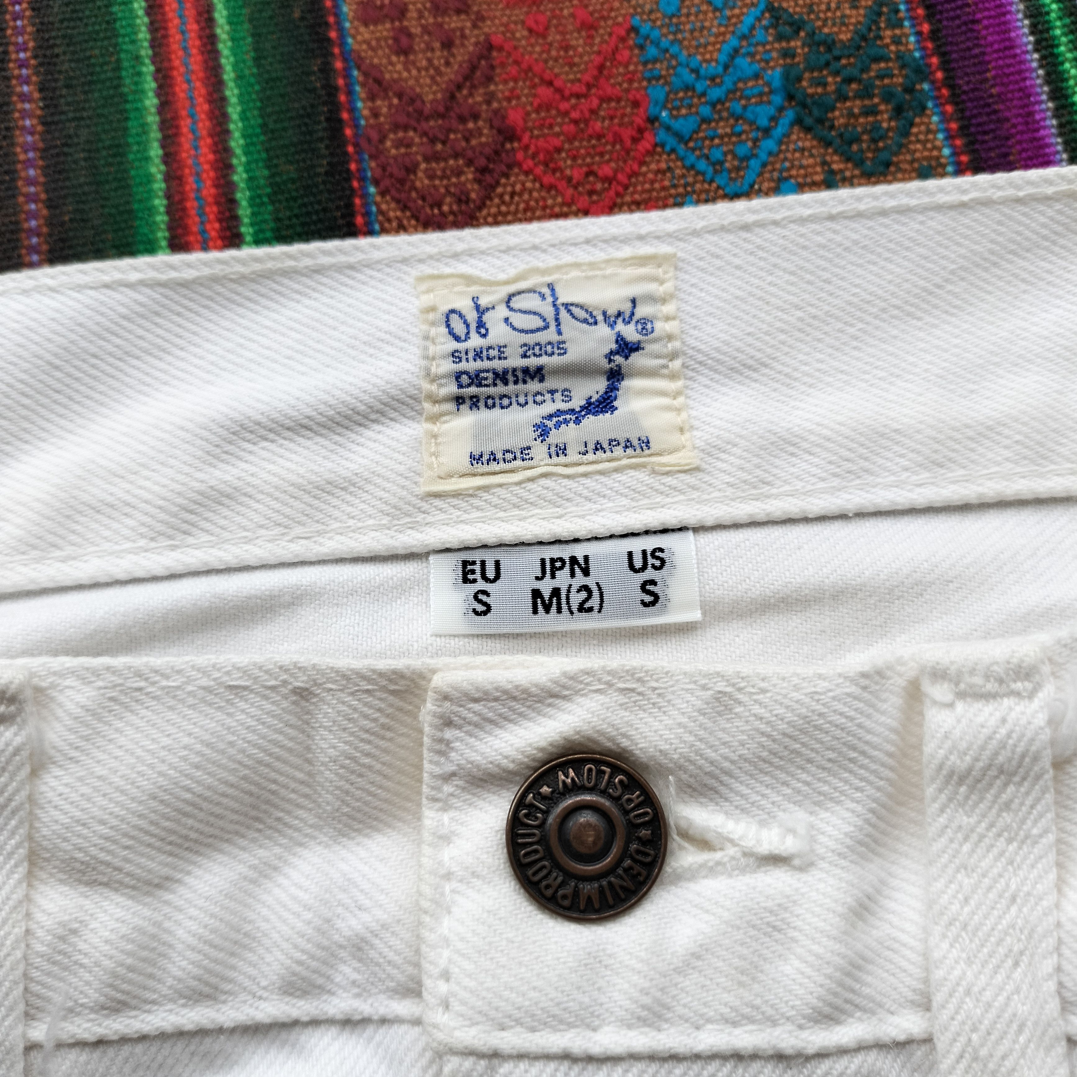Orslow Orslow 107 white slim fit jeans Size US 29 - 5 Thumbnail