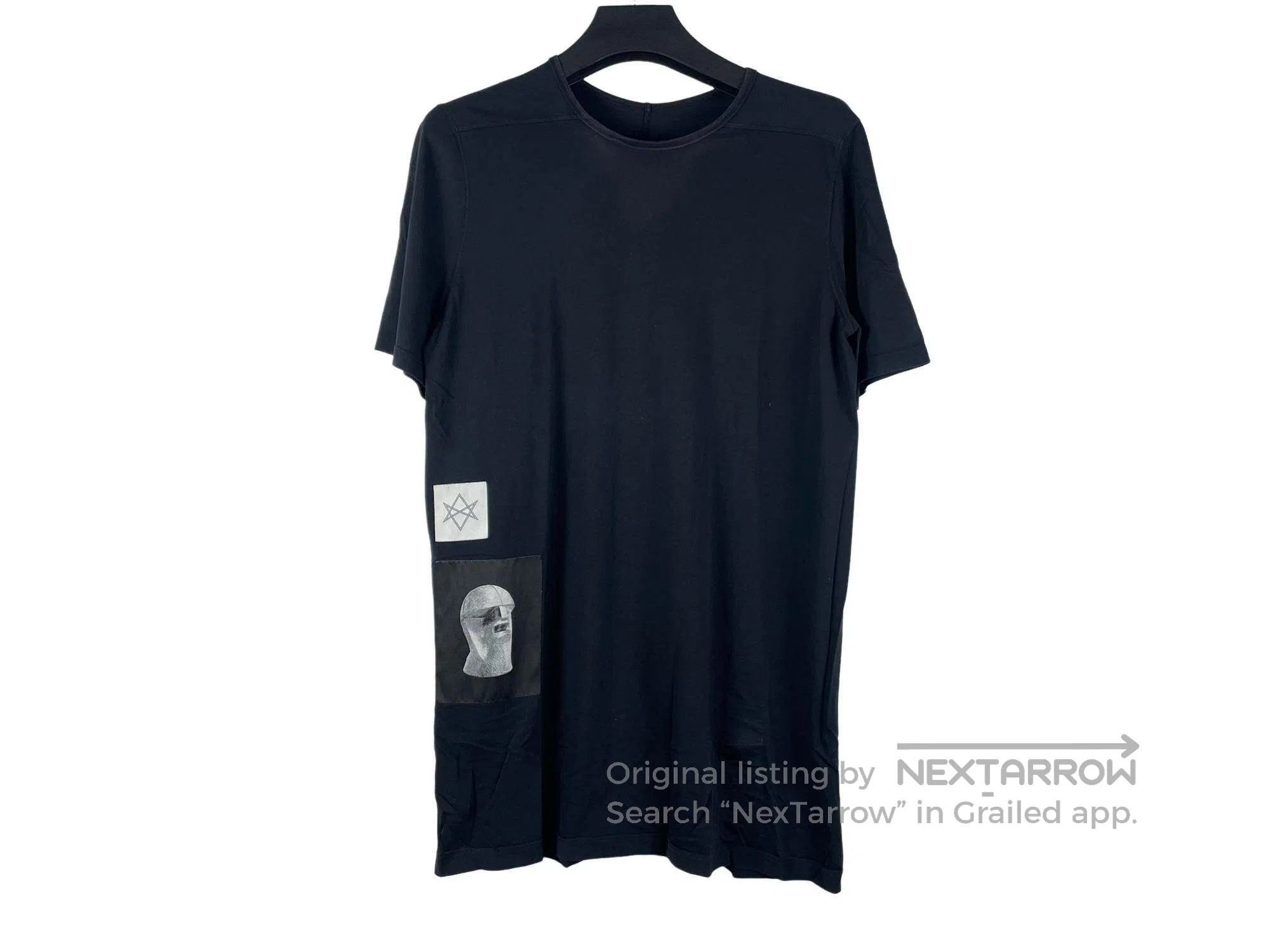Rick Owens Rick Owens Loose-fitting short-sleeved shirt with patches Size US L / EU 52-54 / 3 - 1 Thumbnail