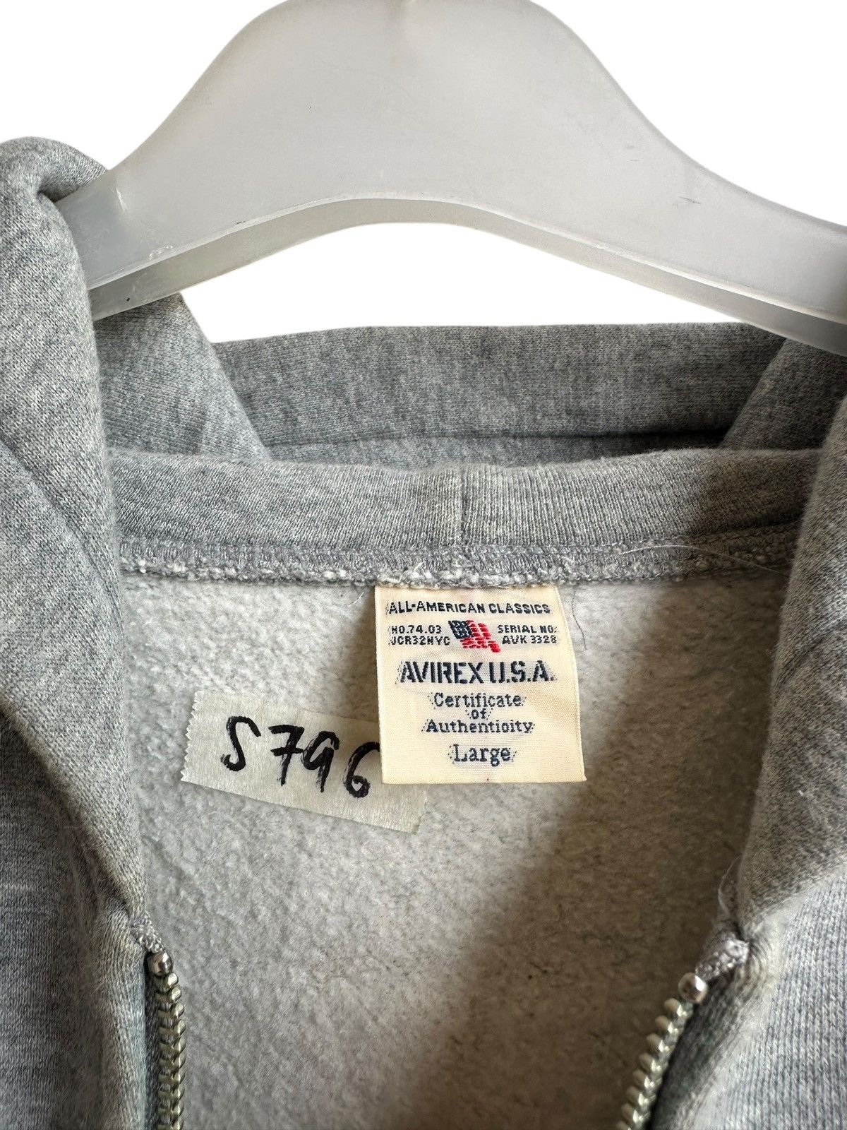 Avirex Vintage Avirex Aerodynamic Standard Hoodie Size US L / EU 52-54 / 3 - 5 Thumbnail