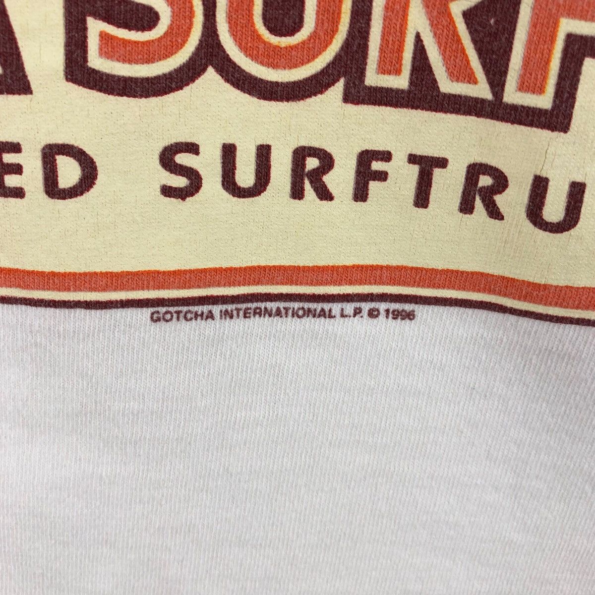 Gotcha × Vintage Pick!! Vtg 1996 GOTCHA Surfing Top Tee Tshirt Size US M / EU 48-50 / 2 - 9 Thumbnail
