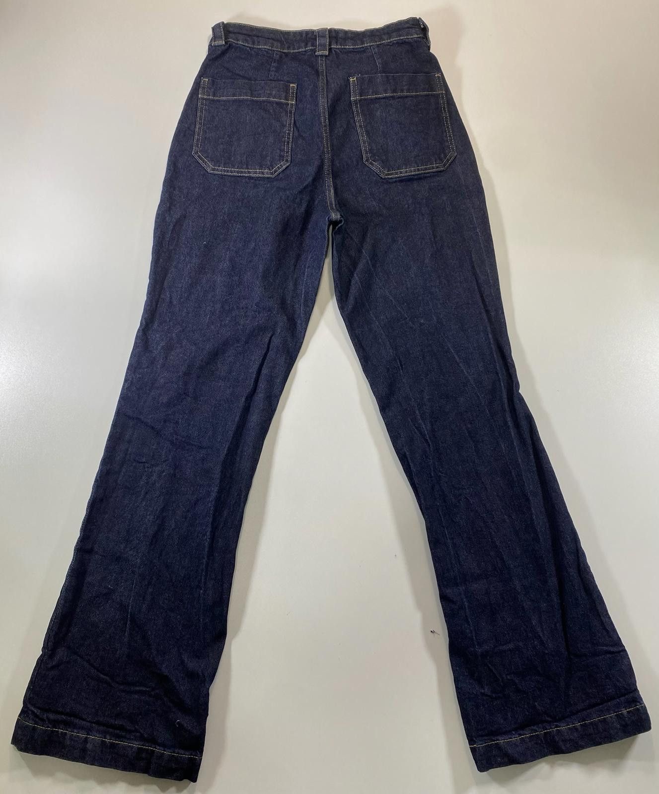 Unknown London H&M Dark Blue Denim Jeans with Front Pockets 8 Size US 30 / EU 46 - 7 Thumbnail