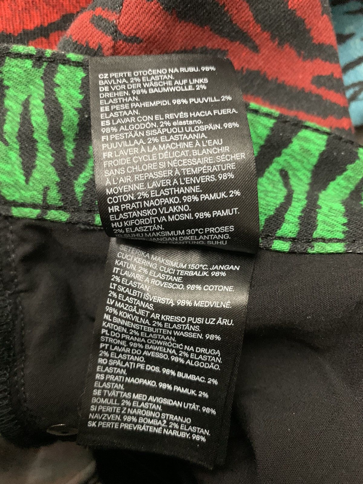Kenzo Kenzo X H&M Multicolor Pants Size 28" / US 6 / IT 42 - 8 Thumbnail