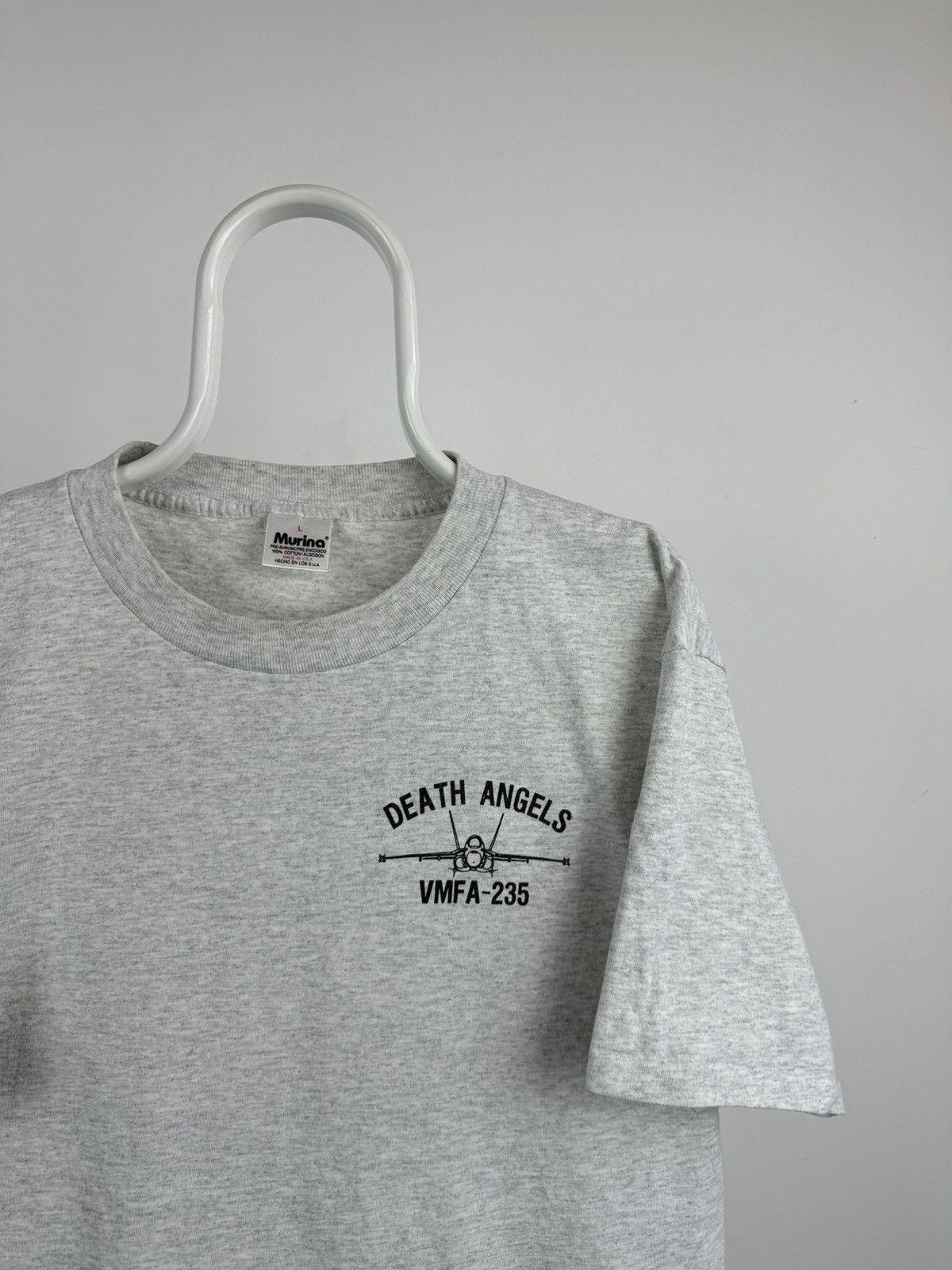 Vintage Vintage Murina US Navy Death Angels VMFA-235 Strike Fighter Size US L / EU 52-54 / 3 - 4 Thumbnail