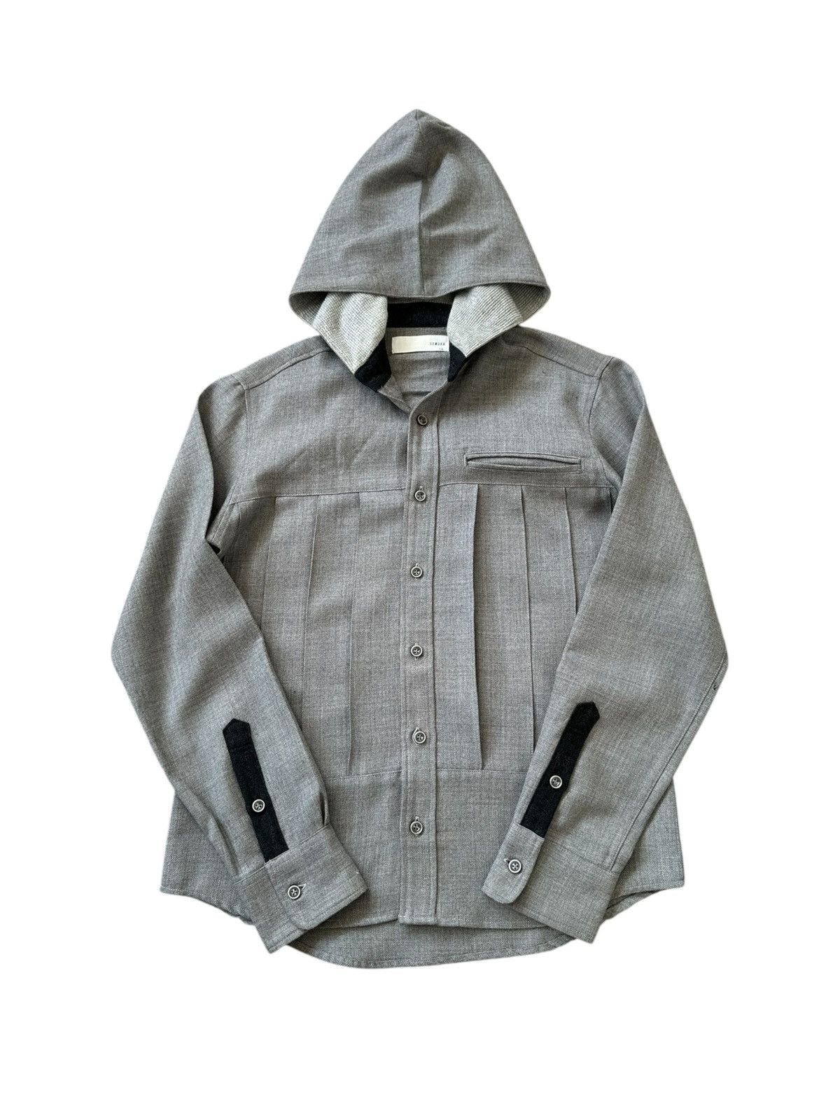 Slick 2006 A/W SINDEE button up shirt hoodie Size US M / EU 48-50 / 2 - 2 Thumbnail