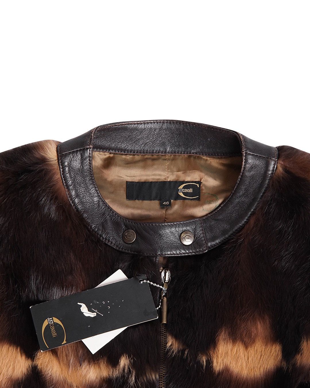 Just Cavalli Just Cavalli Rabbit Fur Jacket Size L / US 10 / IT 46 - 4 Thumbnail