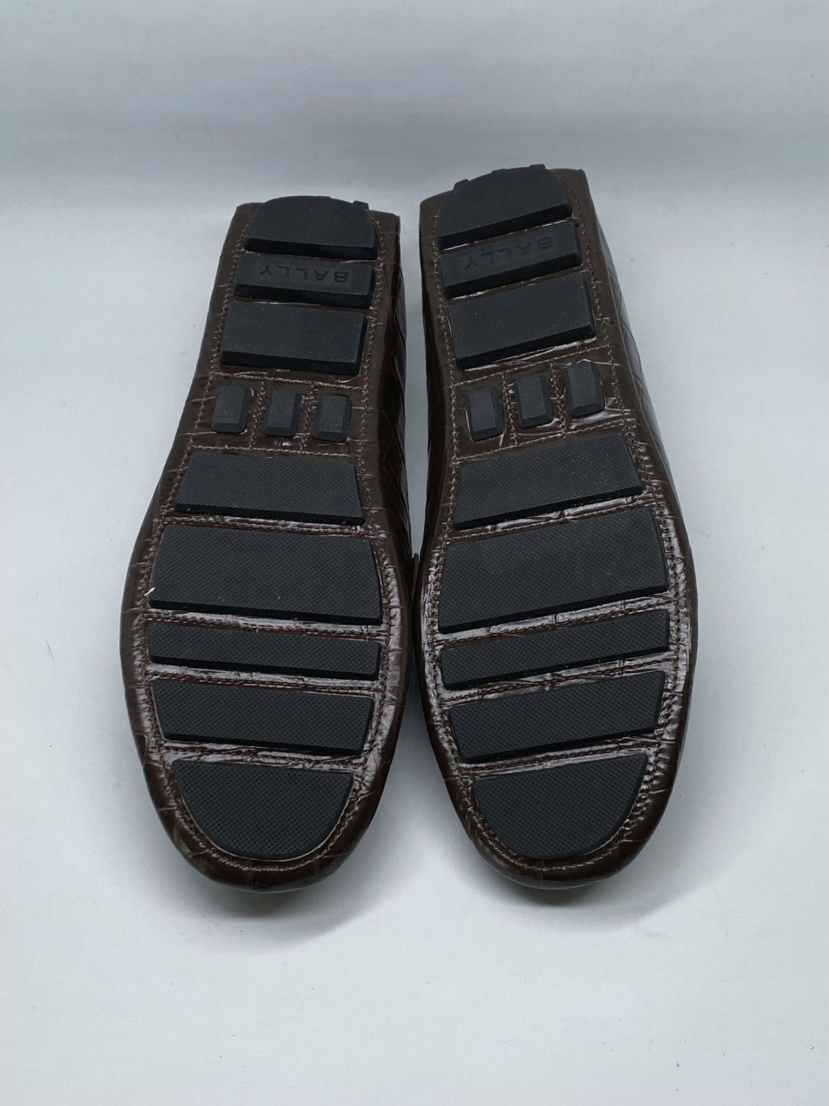Bally Bally Keeper Croc-Embossed Leather Driving Loafers size 7.5 Size US 7.5 / EU 40-41 - 11 Thumbnail
