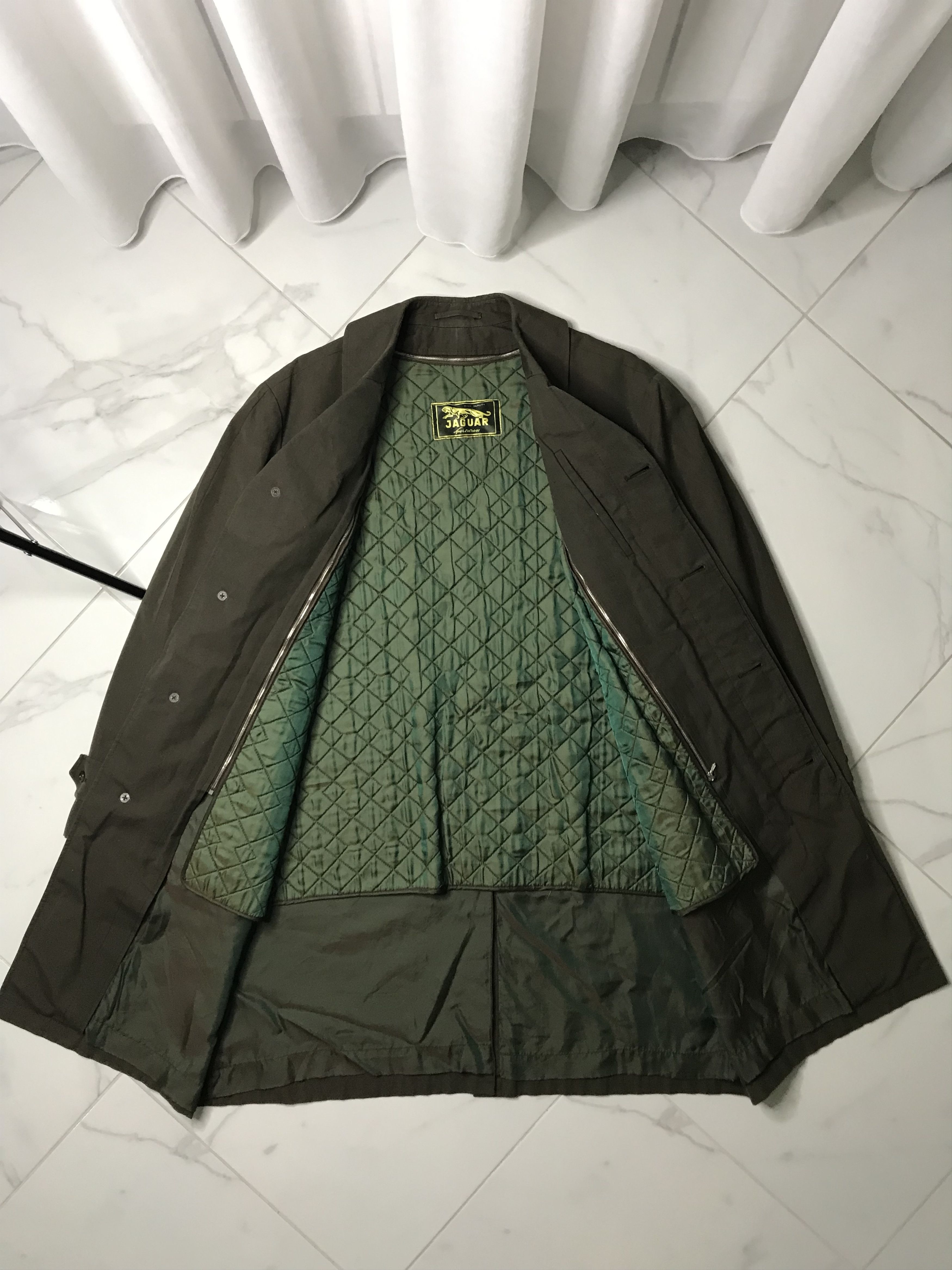 Vintage Jaguar airex thermoeinlage jackets trench men’s Size US L / EU 52-54 / 3 - 2 Thumbnail