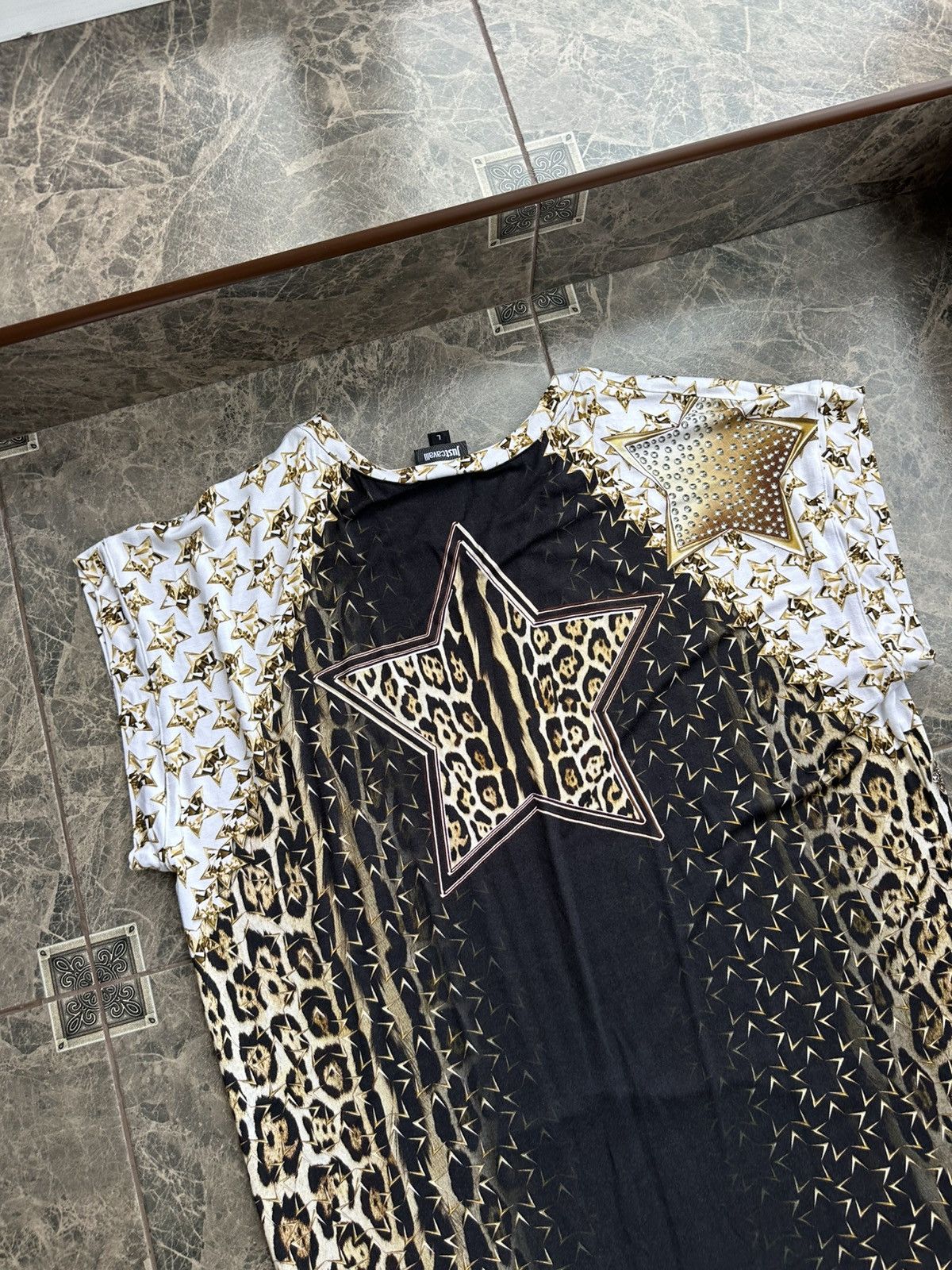 Just Cavalli Just Cavalli Woman Tunic Abstract Print Shirt Sz L Size L / US 10 / IT 46 - 12 Thumbnail
