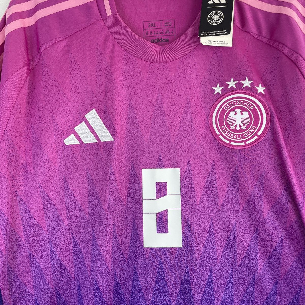 Adidas Germany Toni Kroos Adidas Genuine Jersey 2024/2025 size 2XL Size US XXL / EU 58 / 5 - 3 Thumbnail