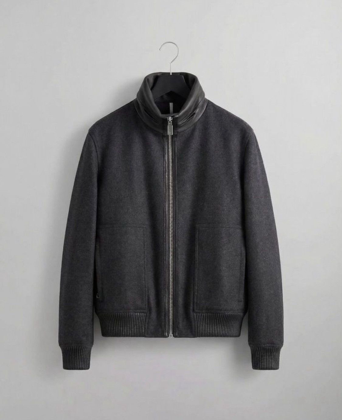 Dior Dior Homme Wool Leather Detail Bomber Jacket Size US M / EU 48-50 / 2 - 1 Thumbnail