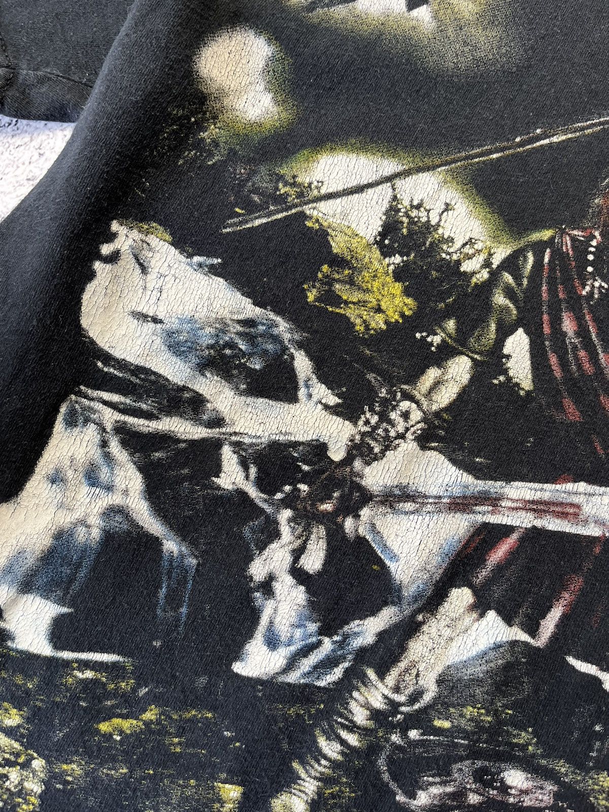 Band Tees Rare Iron Maiden Tee T Shirt 1998 Vintage Black Size US L / EU 52-54 / 3 - 13 Thumbnail