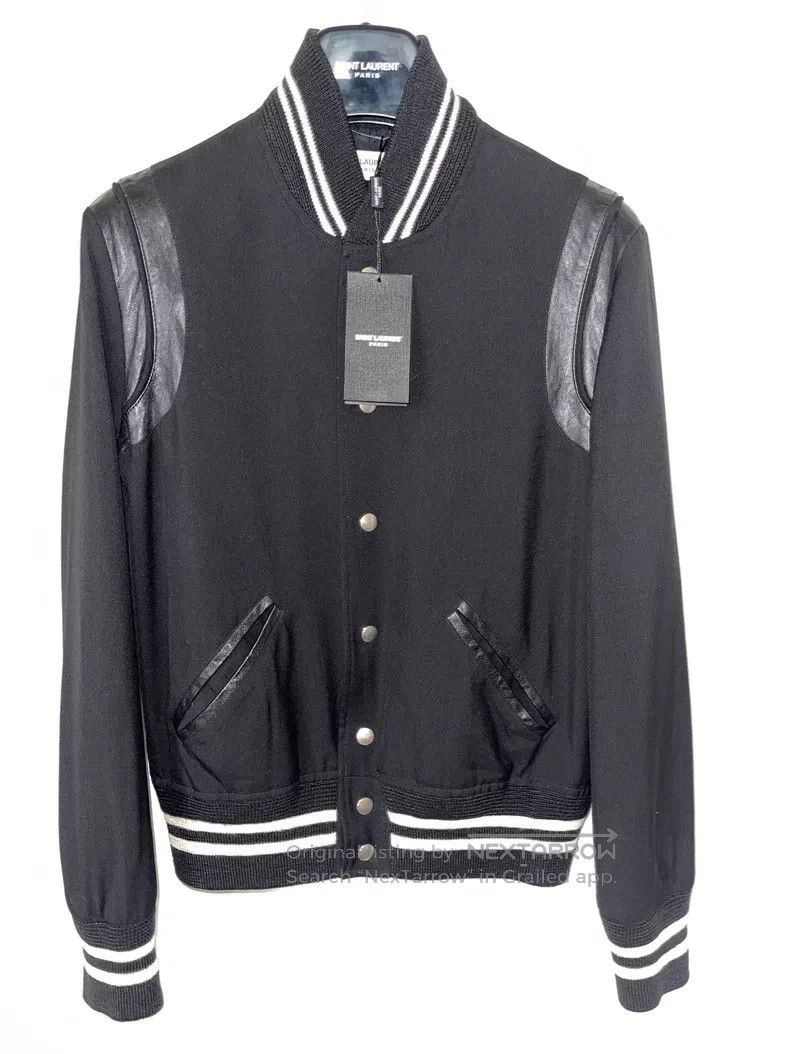 Saint Laurent Paris Saint Laurent Paris Black Leather Patch Black Samurai Base Size US M / EU 48-50 / 2 - 1 Thumbnail