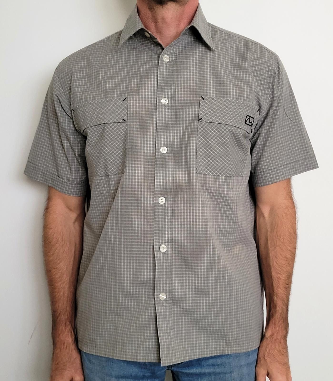 Other Matix Worldwide Apparel Men’s M Gray Plaid Button Shirt Size US M / EU 48-50 / 2 - 1 Thumbnail