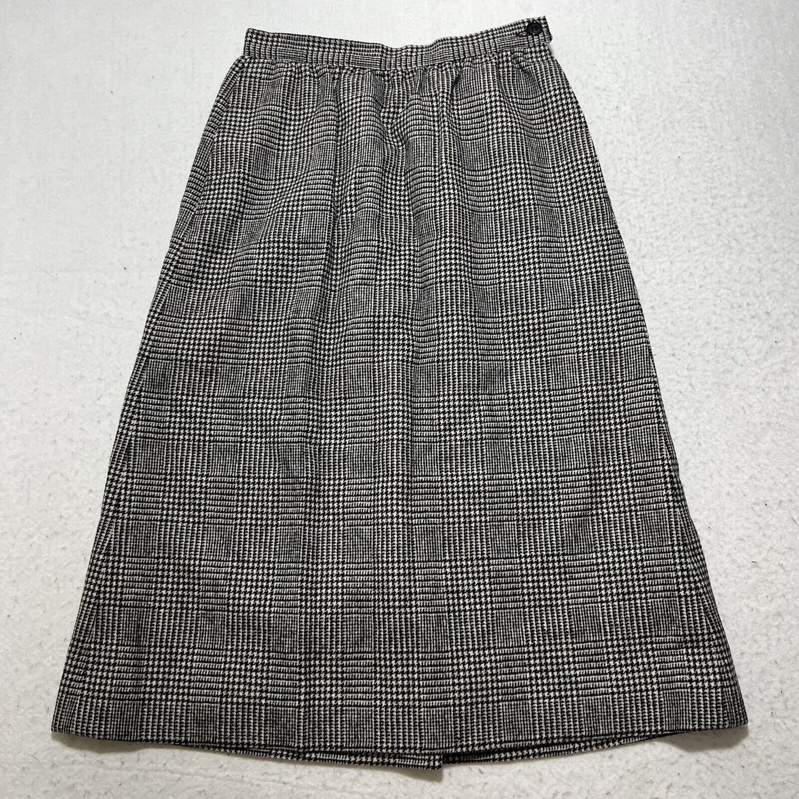 Pendleton Pendleton Woolen Mills Houndstooth Blazer A-Line Skirt Set Size M / US 6-8 / IT 42-44 - 14 Thumbnail