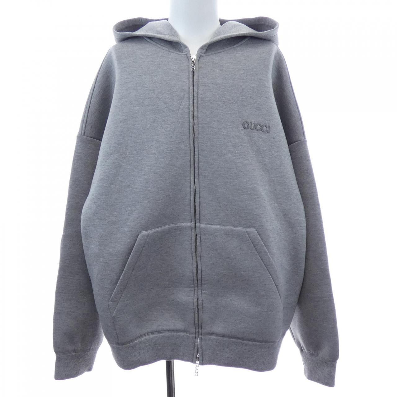Gucci Gucci Gucci Cotton Hoodie Textile Sweatshirts & Hoodies 794337XJGTW DUTY FREE for USA Size ONE SIZE - 1 Thumbnail