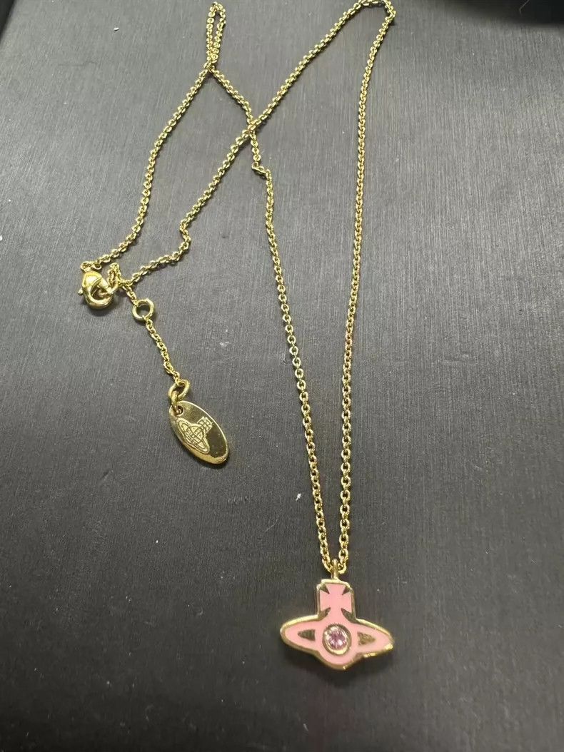 Vivienne Westwood Vivienne Westwood Saturn necklace Size ONE SIZE - 1 Thumbnail