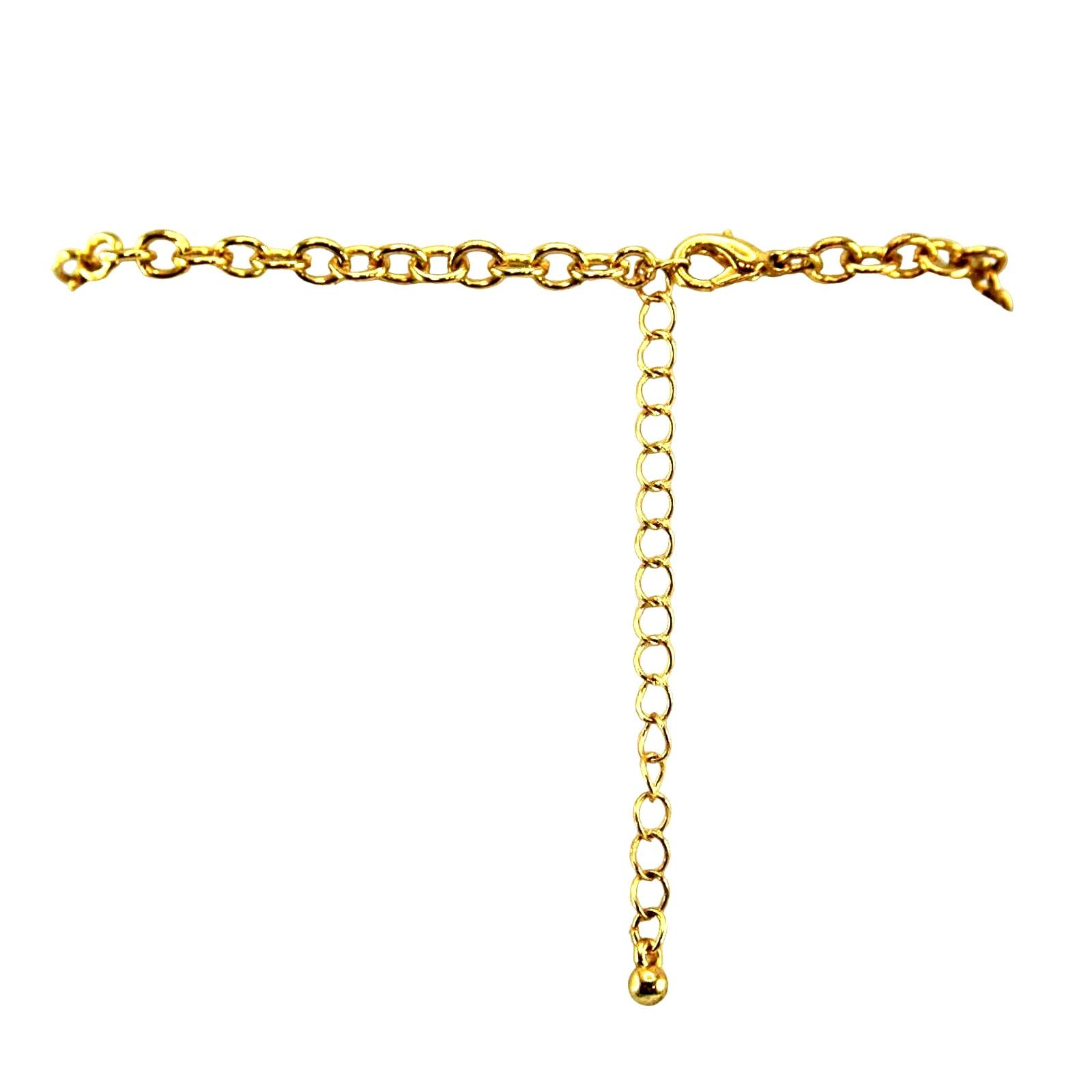 Other Scrolled & Plain Circles Link Chain Classic Necklace 18" Size ONE SIZE - 2 Thumbnail