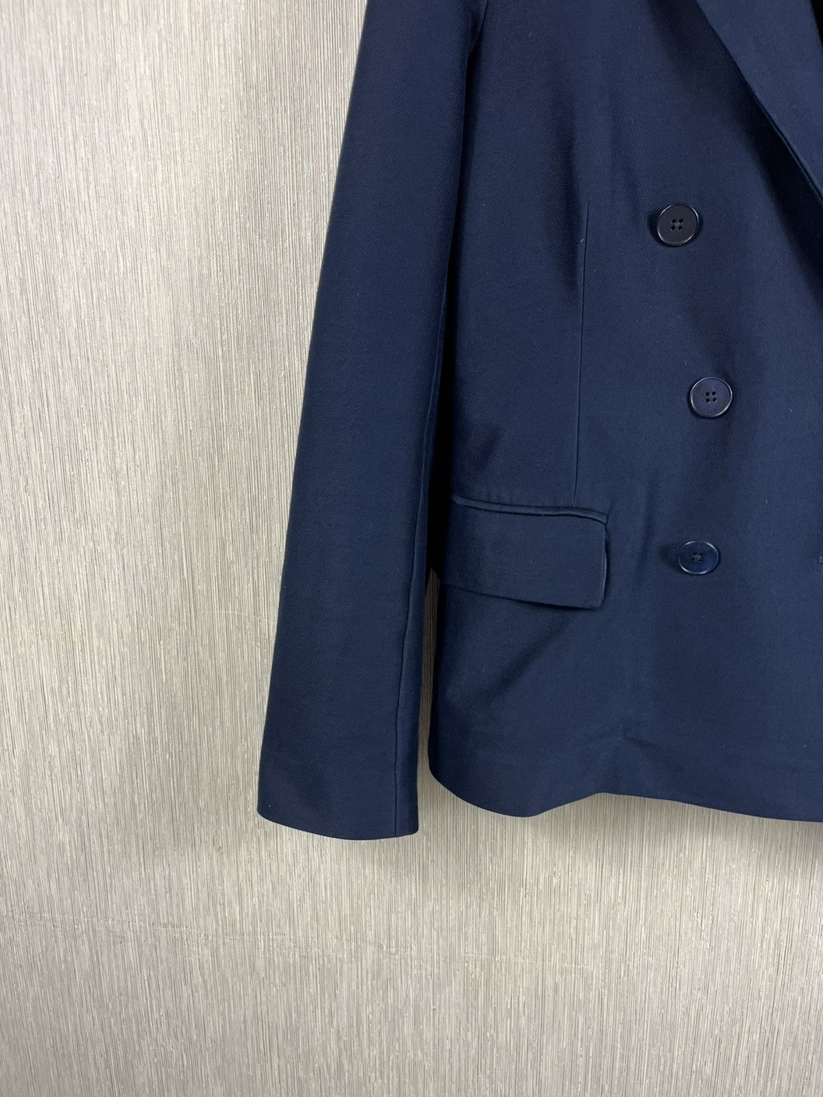 Polo Ralph Lauren × Ralph Lauren Polo Ralph Lauren cotton navy double-breasted blazer jacket Size L / US 10 / IT 46 - 7 Thumbnail