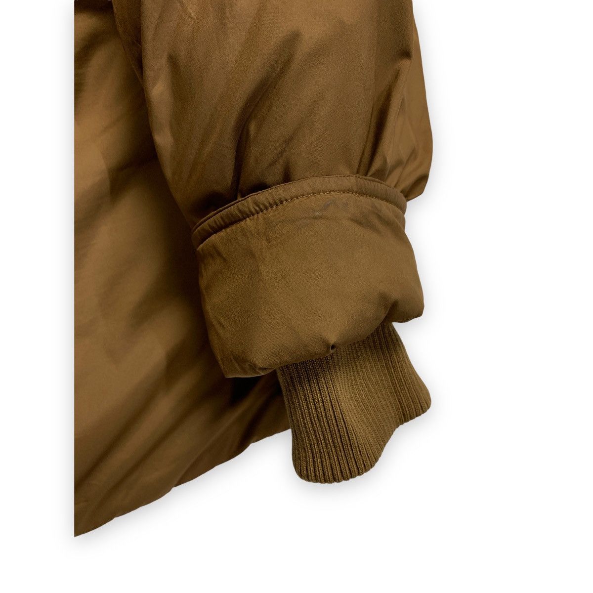 Number (N)ine NUMBER NINE LOGO DOWN PUFFER JACKET BROWN Size US S / EU 44-46 / 1 - 7 Thumbnail